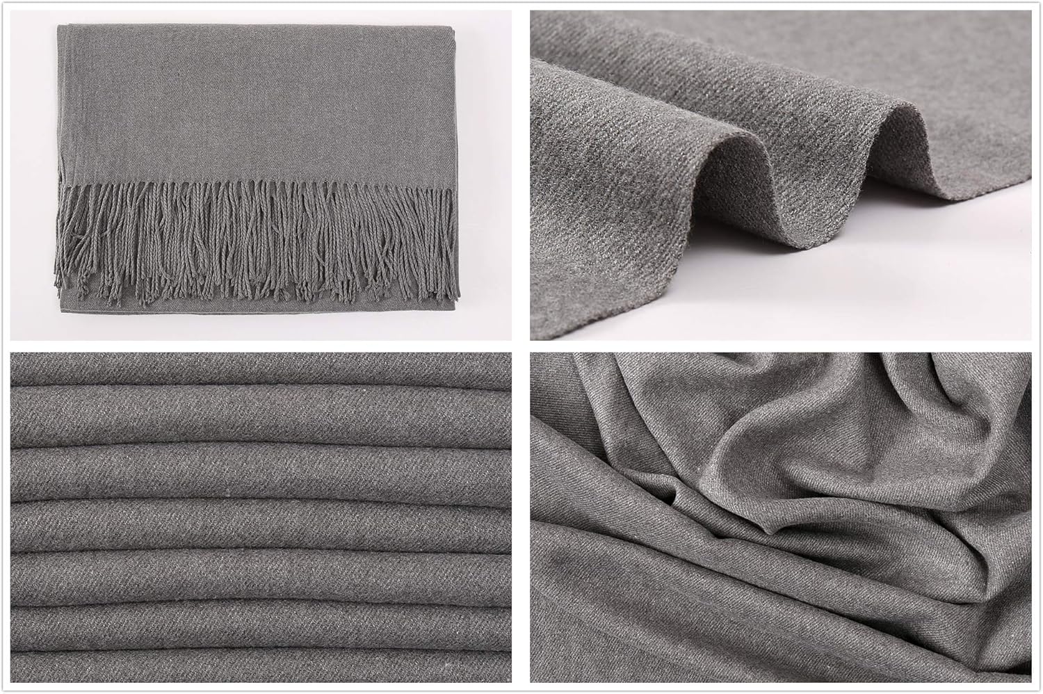 Thumbnail 6 de RIIQIICHY Riiqiichy Chal pashmina 200×70 cm
