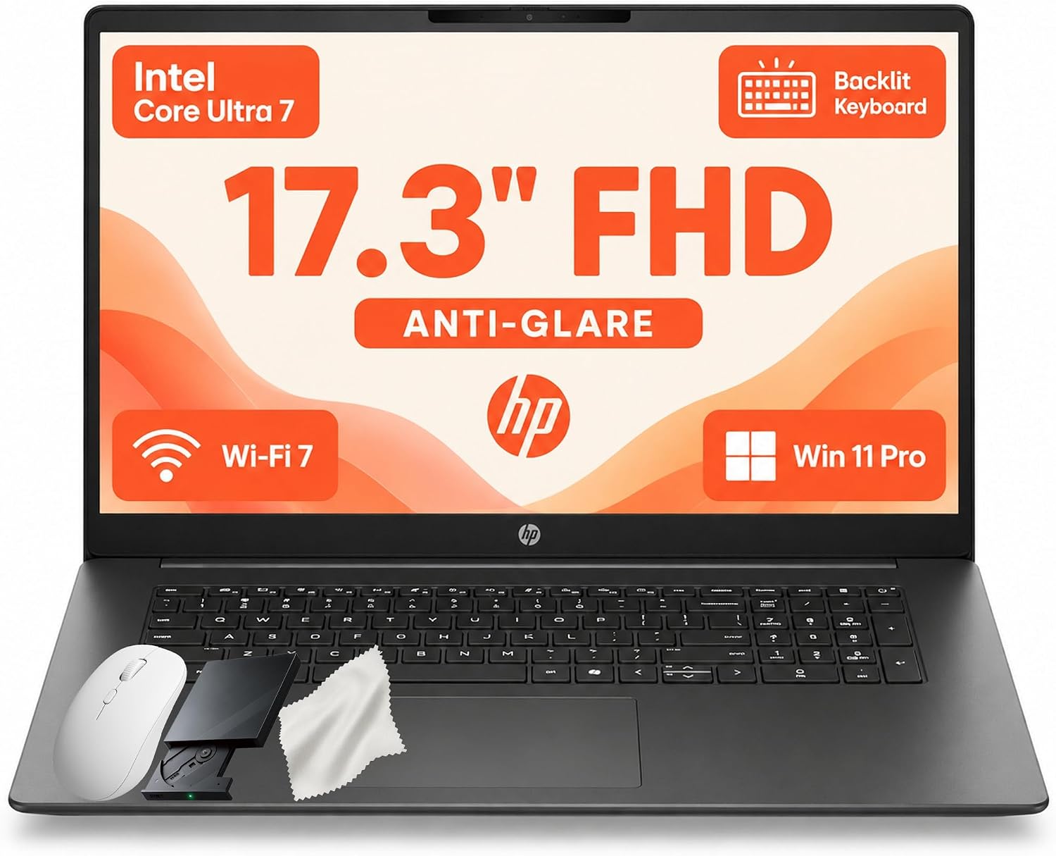 Detalle de HP 17.3-Inch Laptop