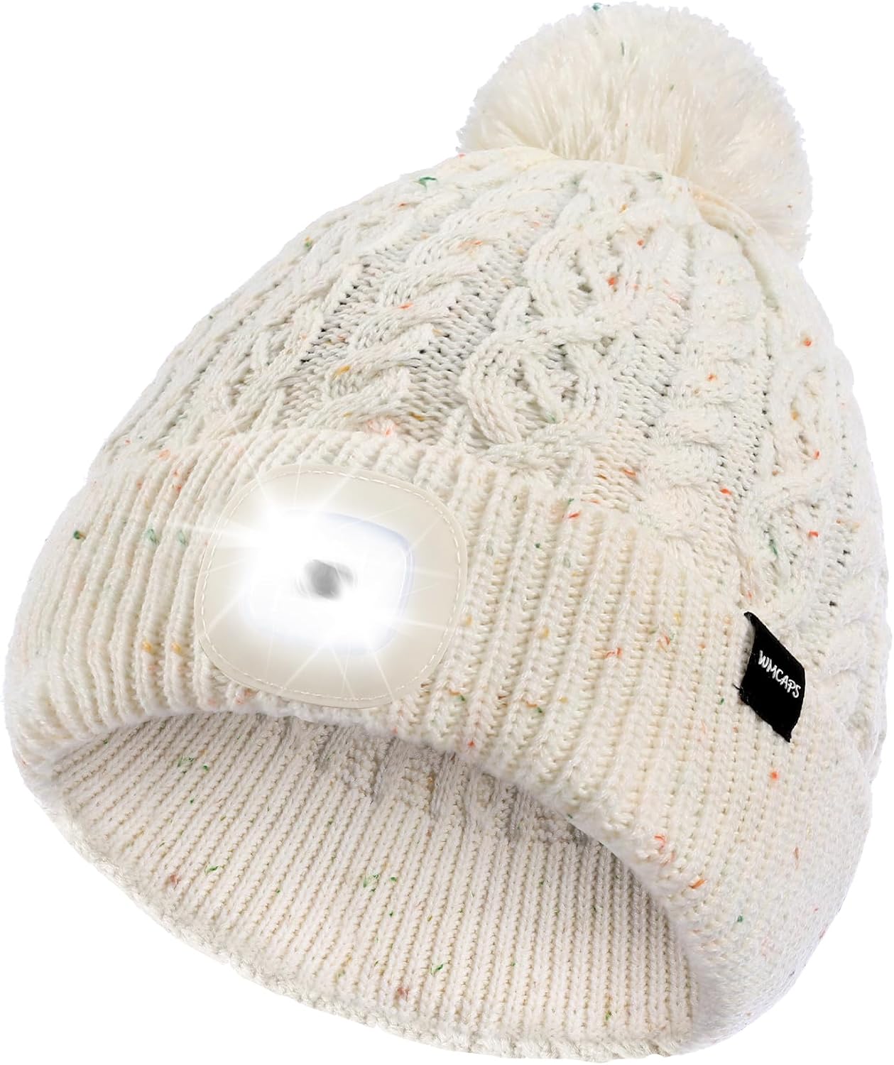 Detalle de Wmcaps LED Beanie with Built‑in Light Beanie