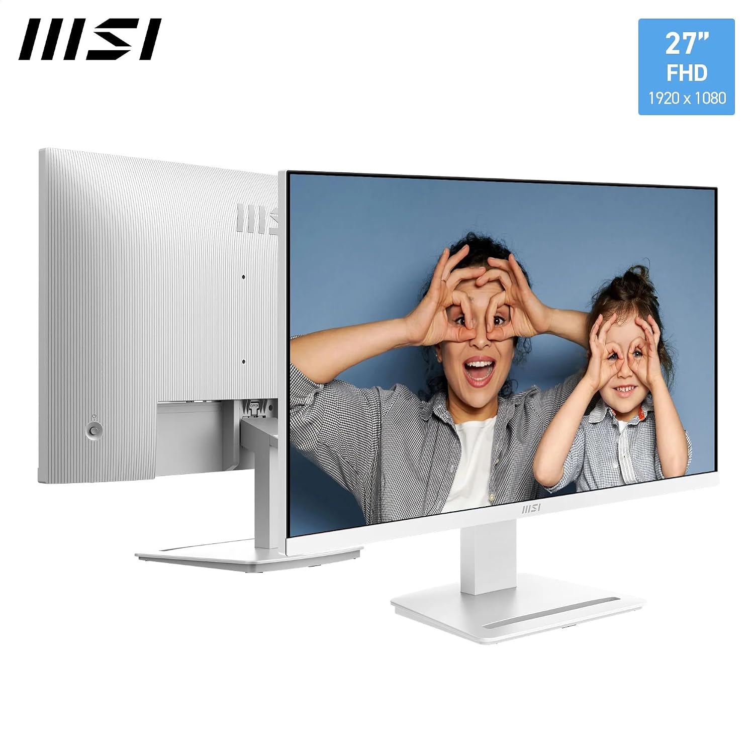 Detalle de MSI PRO MP273WA E14A: Monitor 27" FHD IPS 144 Hz, 1 ms, Eye Care, Altoparlanti Integrati