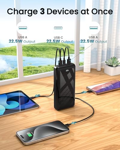 Thumbnail 3 de Bextoo 22.5W Fast Charging Power Bank 27000mAh USB C Portable Charger