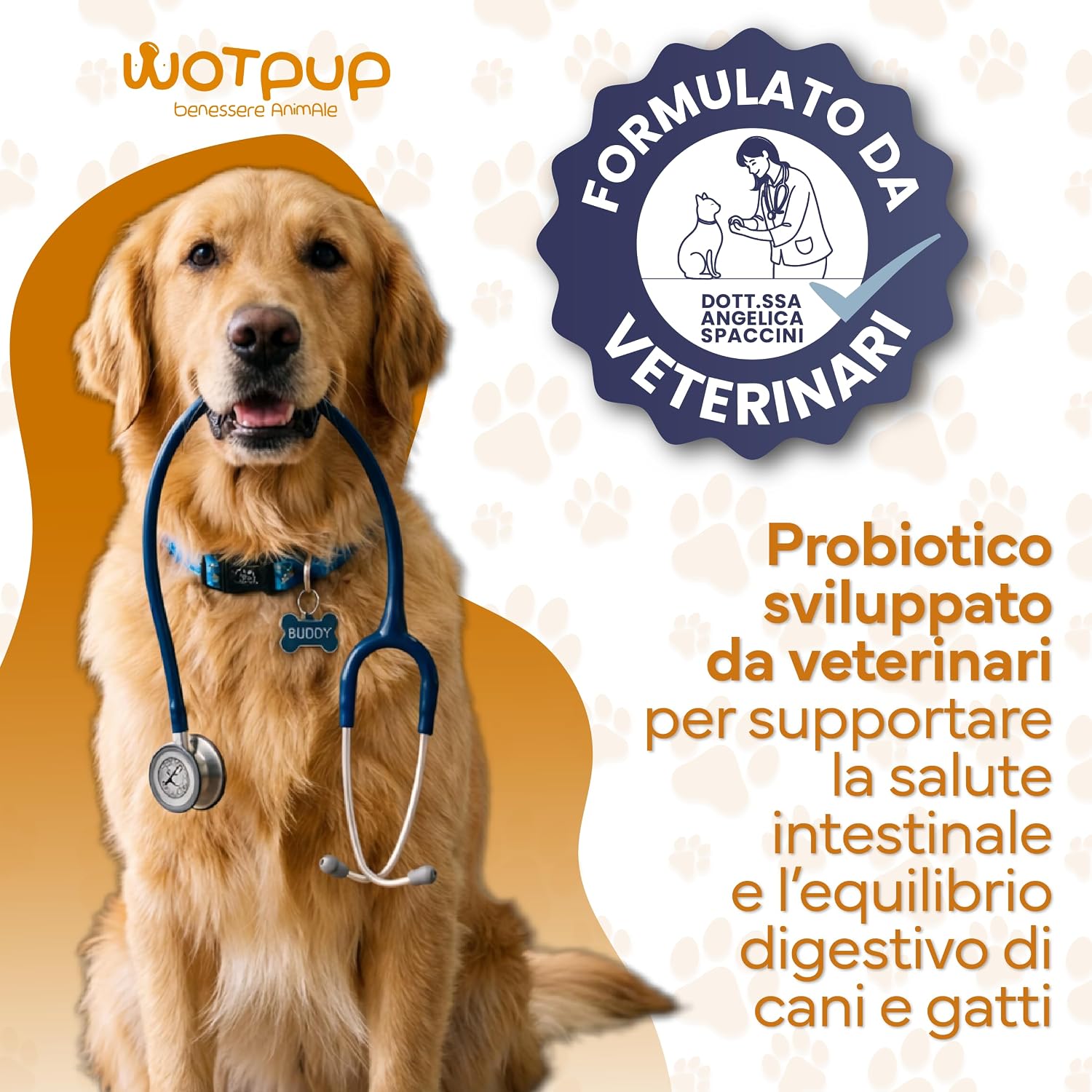 Detalle 2 de PROBIOTICI PER CANI DI ALTA QUALITÀ con Fermenti lattici: supporto digestivo per cani e gatti