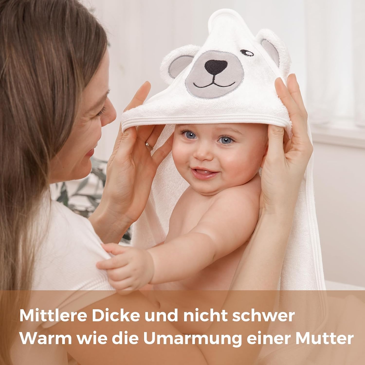Thumbnail 4 de Momcozy Bambus Baby Badetücher Set
