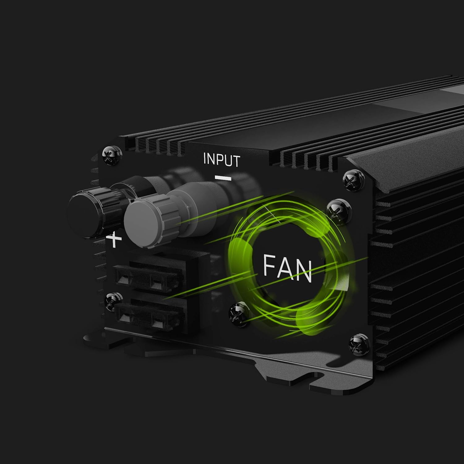 Thumbnail 4 de Green Cell PRO 500W/1000W 12V auf 230V Wechselrichter (modifizierte Sinuswelle) für Kfz, Wohnwagen & Solar