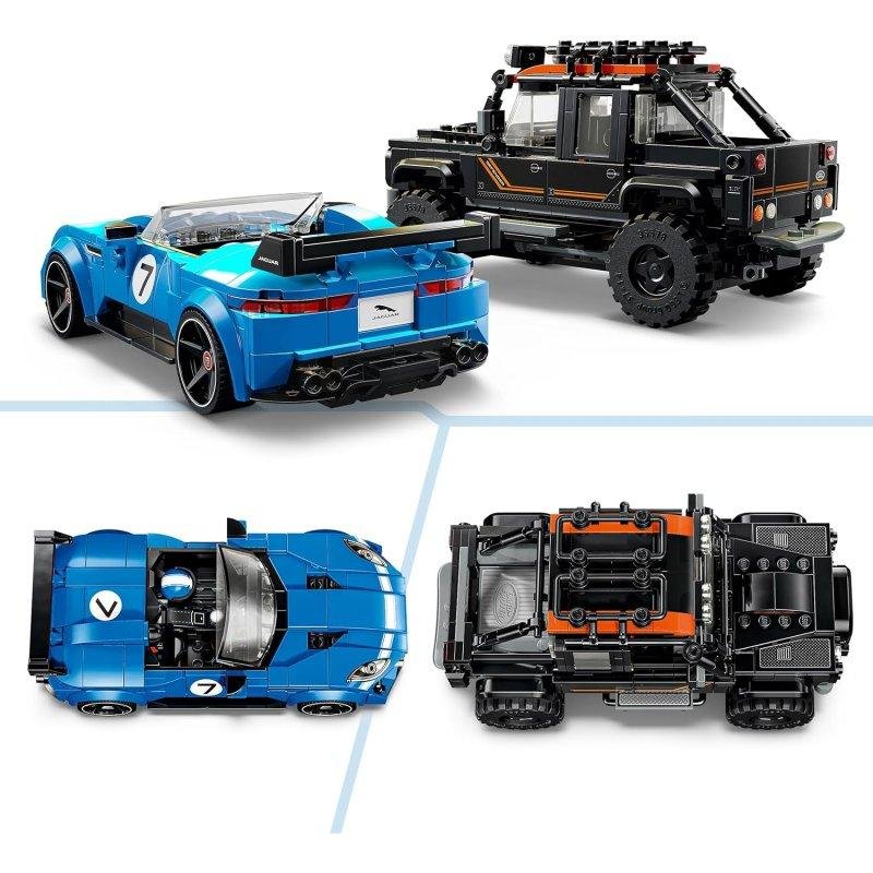 Thumbnail 1 de LEGO Speed Champions Jaguar Project 7 y Land Rover Defender 77264 – 740 piezas