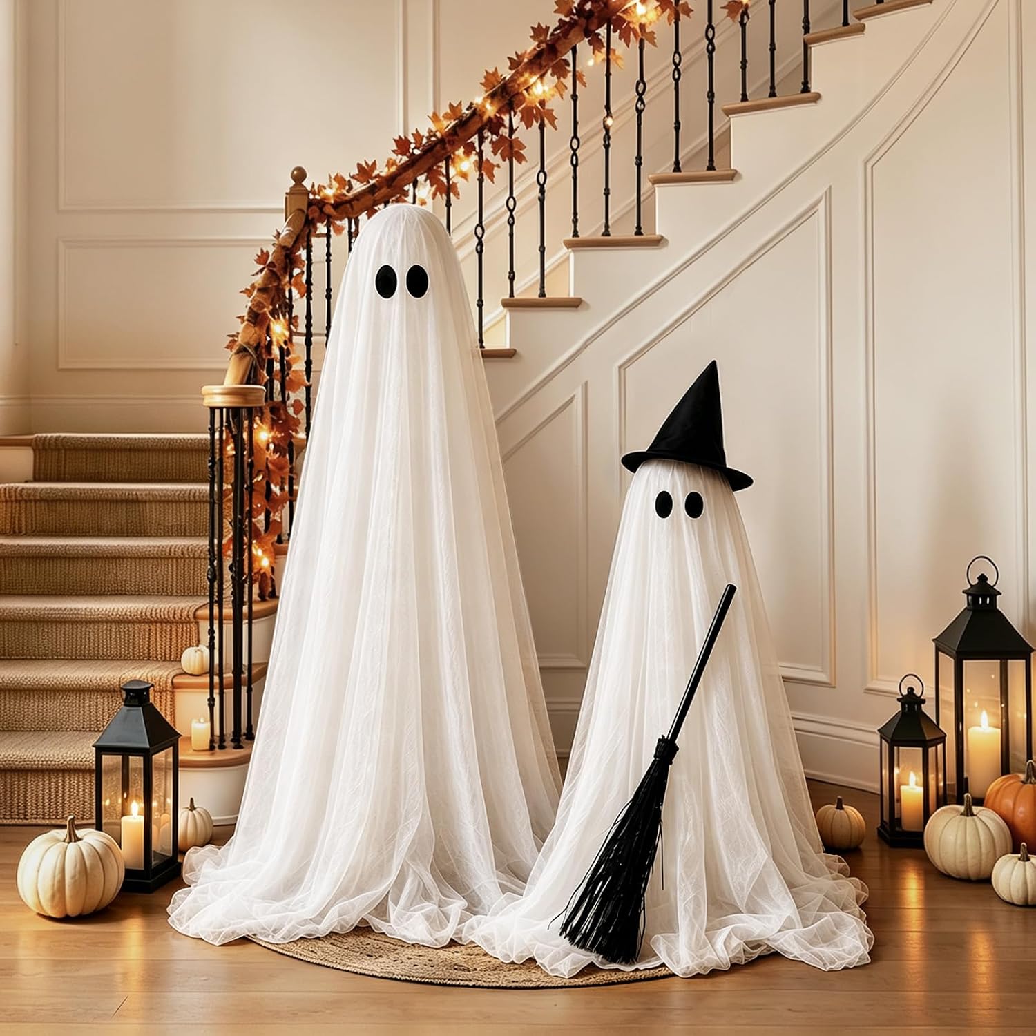 Thumbnail 6 de Halloween Ghost Decorations 2-Pack