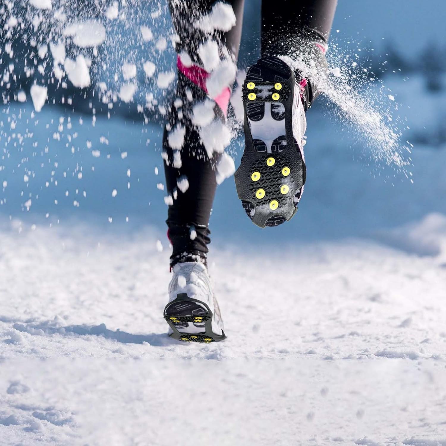 Thumbnail 3 de EWENYS Ice & Snow Grips for Shoes — ice grips for hiking