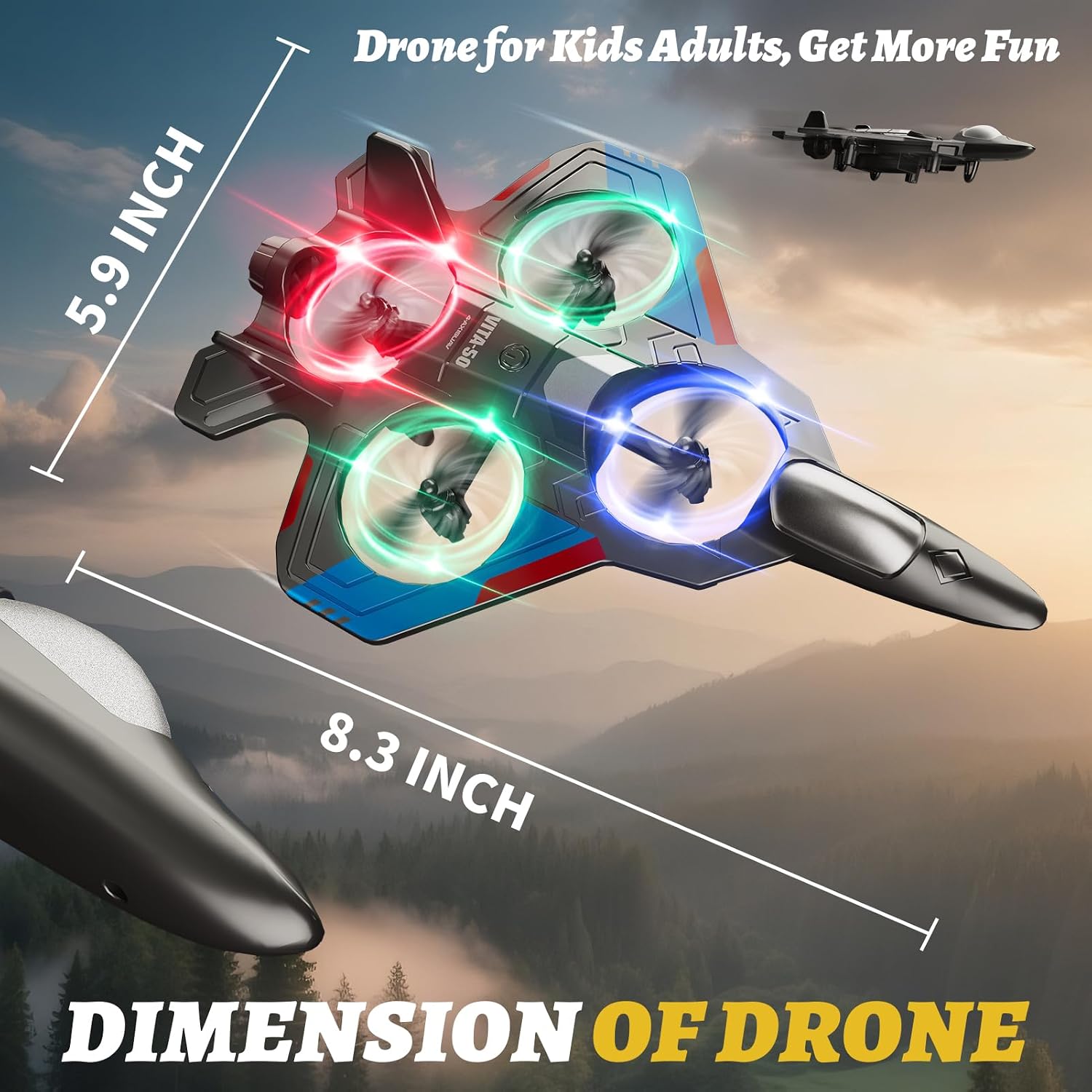 Thumbnail 6 de RC Airplane for Kids 8+