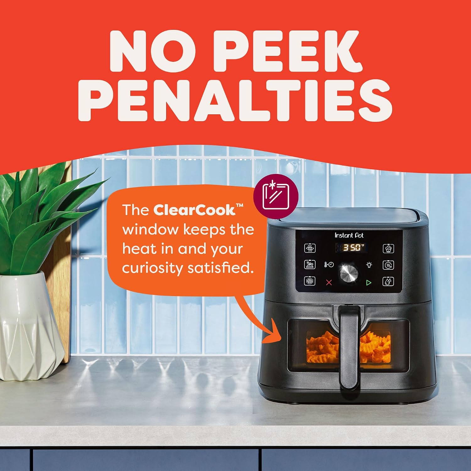 Detalle 2 de Instant Pot 4Qt Vortex mini air fryer