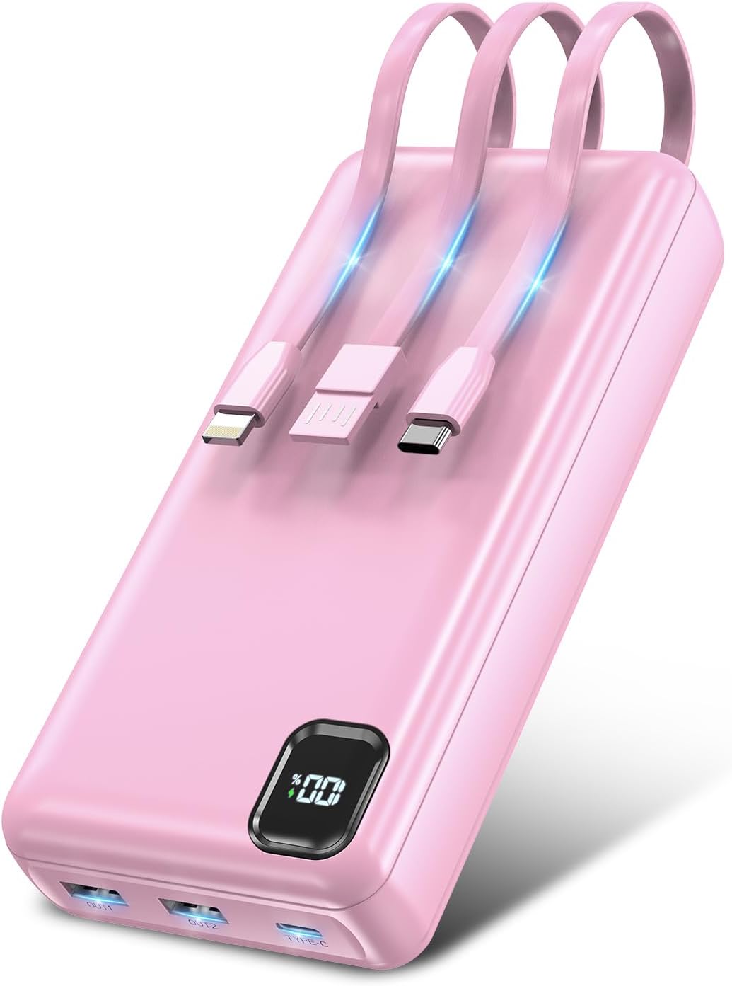 Detalle de Pomohome PC5-5 50,000mAh Power Bank, 22.5W Fast Charging, Digital Display