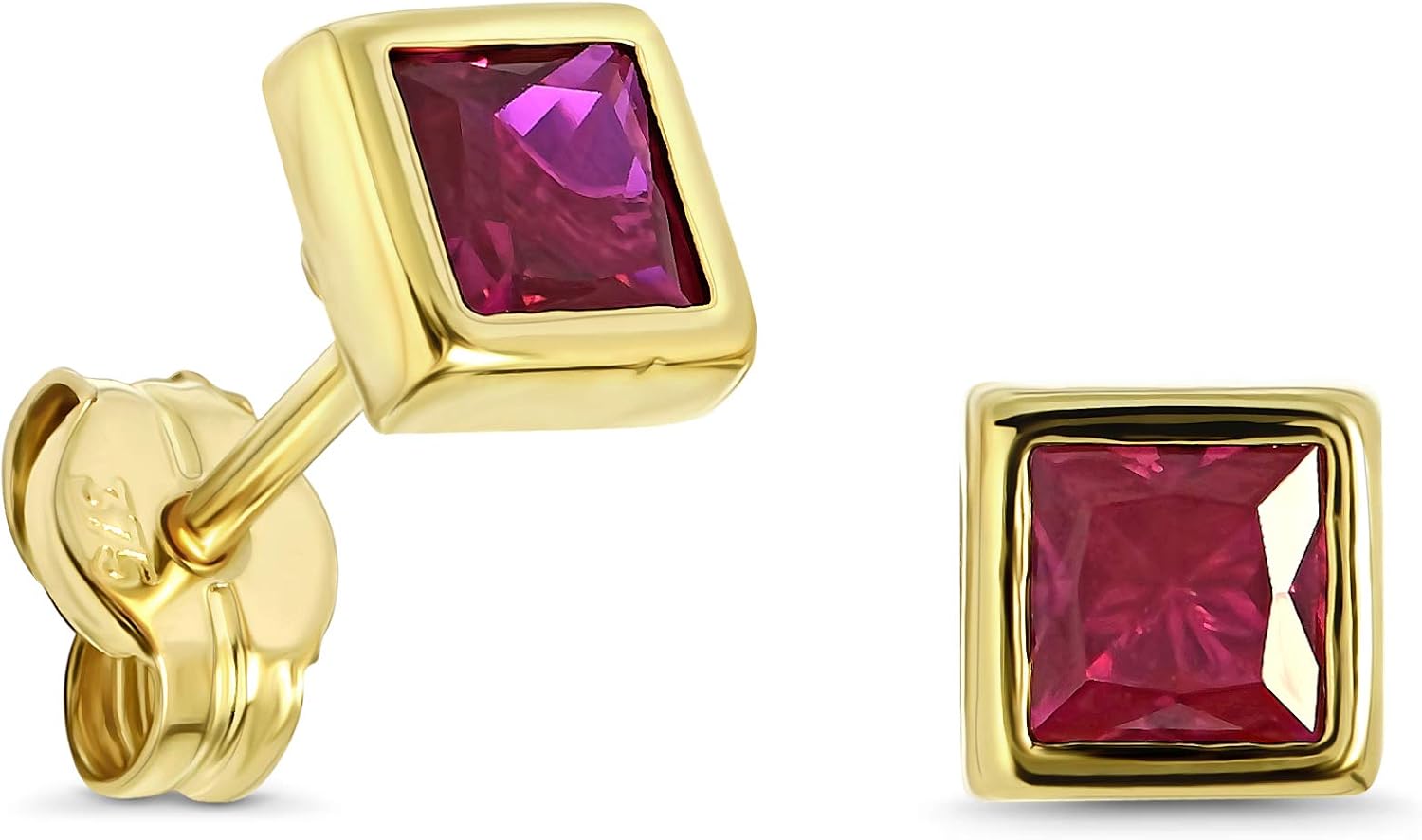Detalle de Miore Boucles D'oreilles Clous 4,5 mm