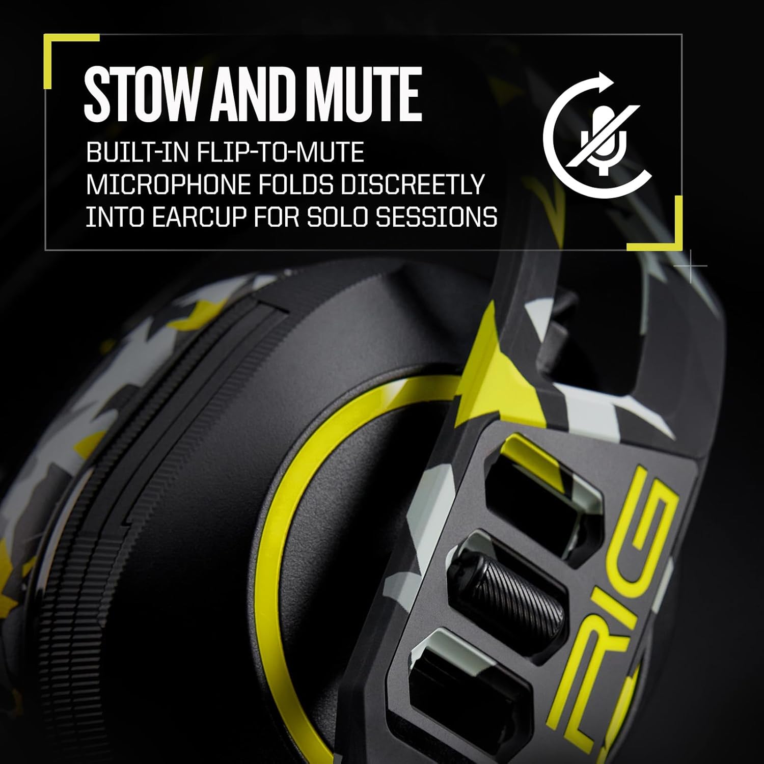 Thumbnail 6 de RIG 600 PRO HS Dual Wireless Gaming Headset (2.4GHz + Bluetooth) for PS5, PS4, Switch, PC, Steam Deck, Android & iPhone — Acid Camo