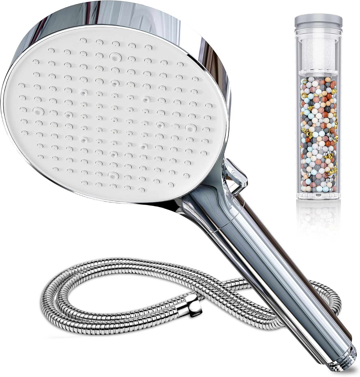 Detalle de Magichome Duschkopf mit Filter – Hochdruck-Duschkopf mit 25‑Schichten Filtration und 6 Modi