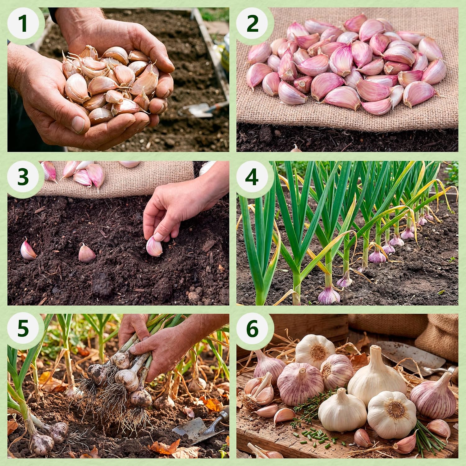 Thumbnail 3 de DUTCH BULBS GARLIC-MESSIDROME-NEW knoflookbollen, 500 g, 14–21 mm