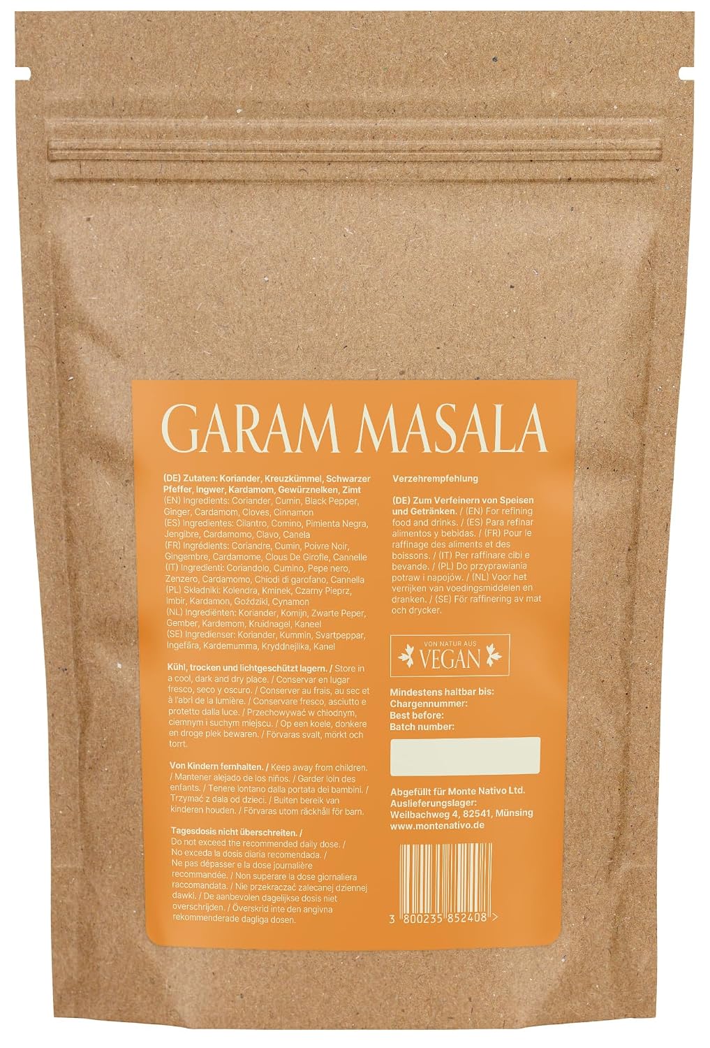 Detalle 2 de Alchemara Garam Masala 250g 🧂