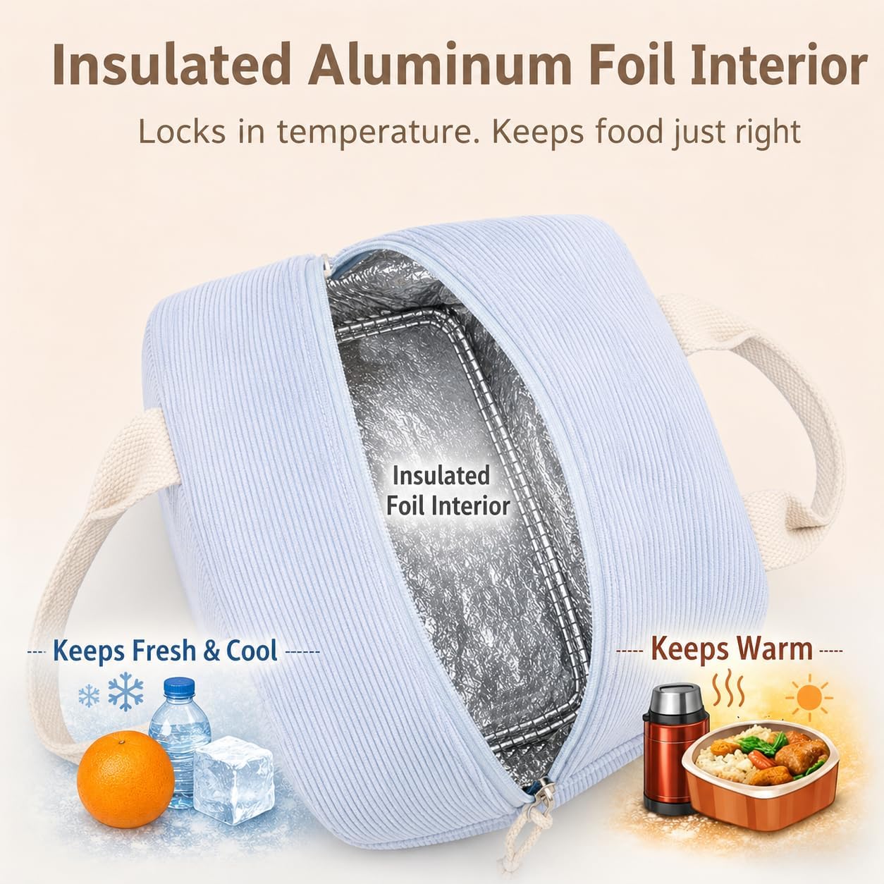 Detalle 1 de LOVELYWIND Insulated Lunch Bag 9L