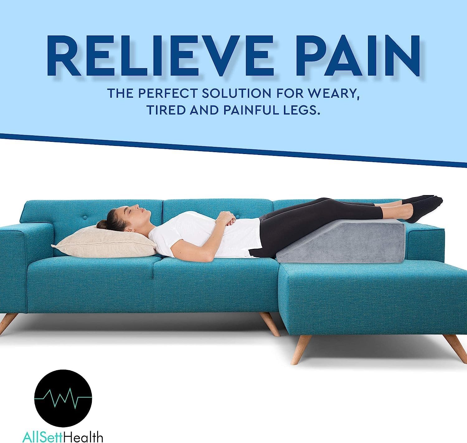 Detalle 2 de Leg Elevation Pillow, Memory Foam