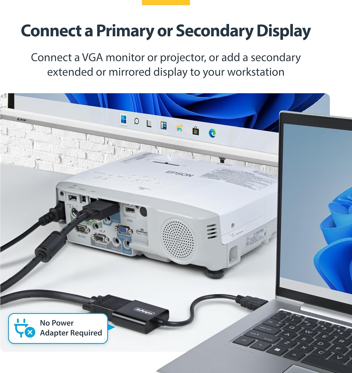 Thumbnail 3 de StarTech HDMI to VGA Active Video Converter 1080p 📺