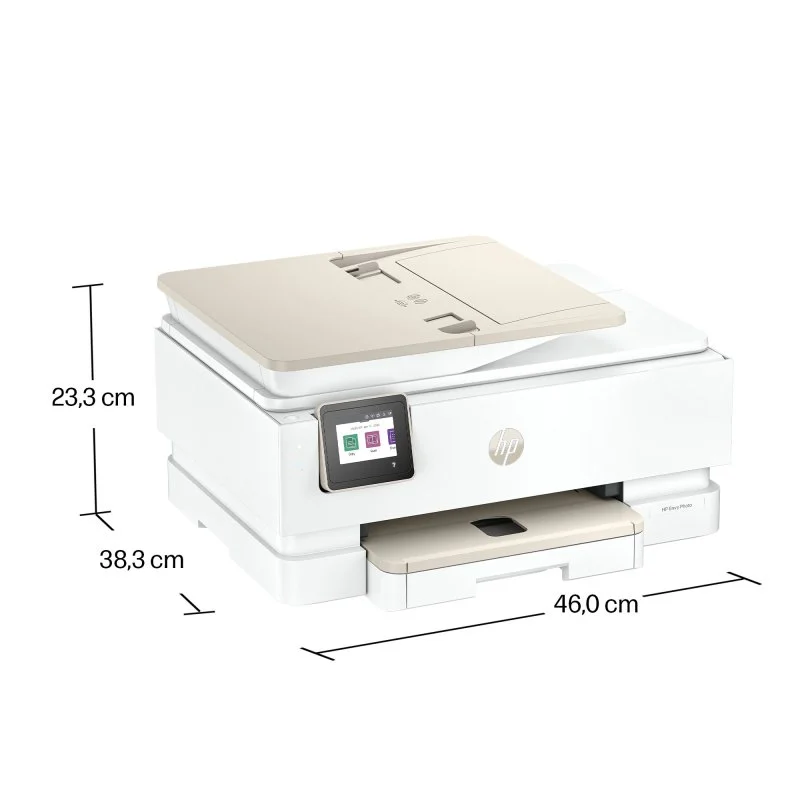 Detalle de HP Envy 7930 Multifunción tinta color WiFi dúplex pantalla táctil 🖨