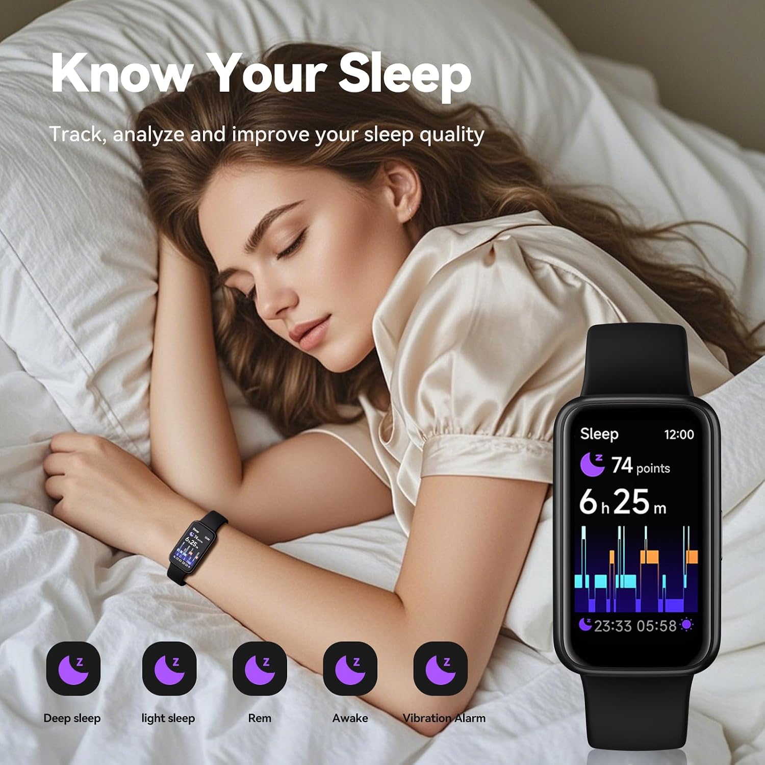 Thumbnail 6 de Enfit Fitness 1.47" smart watch with 100+ sports