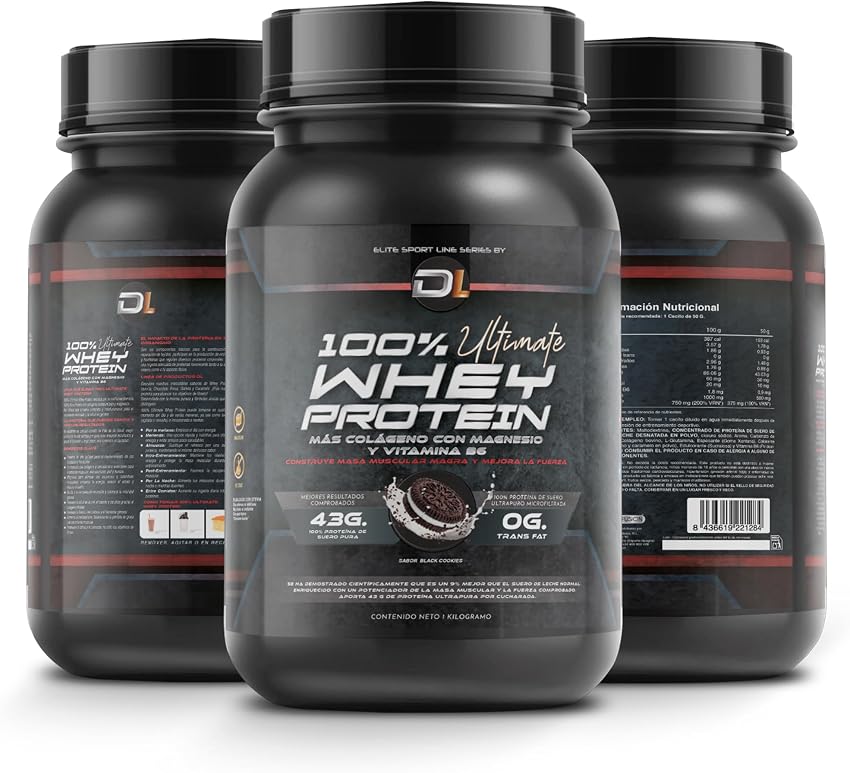 Detalle 2 de Whey Protein 1 kg — Proteína en polvo con colágeno y magnesio 🥛