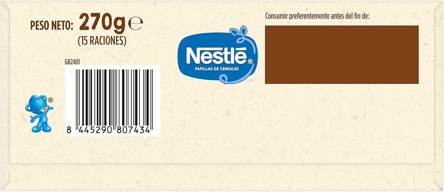 Thumbnail 5 de Nestlé 0% Papilla Multicereales con Galleta para bebés 🍪