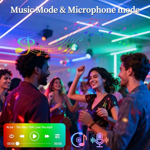 Thumbnail 5 de Oumida Bombilla LED Inteligente Wi-Fi RGB Multicolor E27 (2 uds) 9W, 806 lm