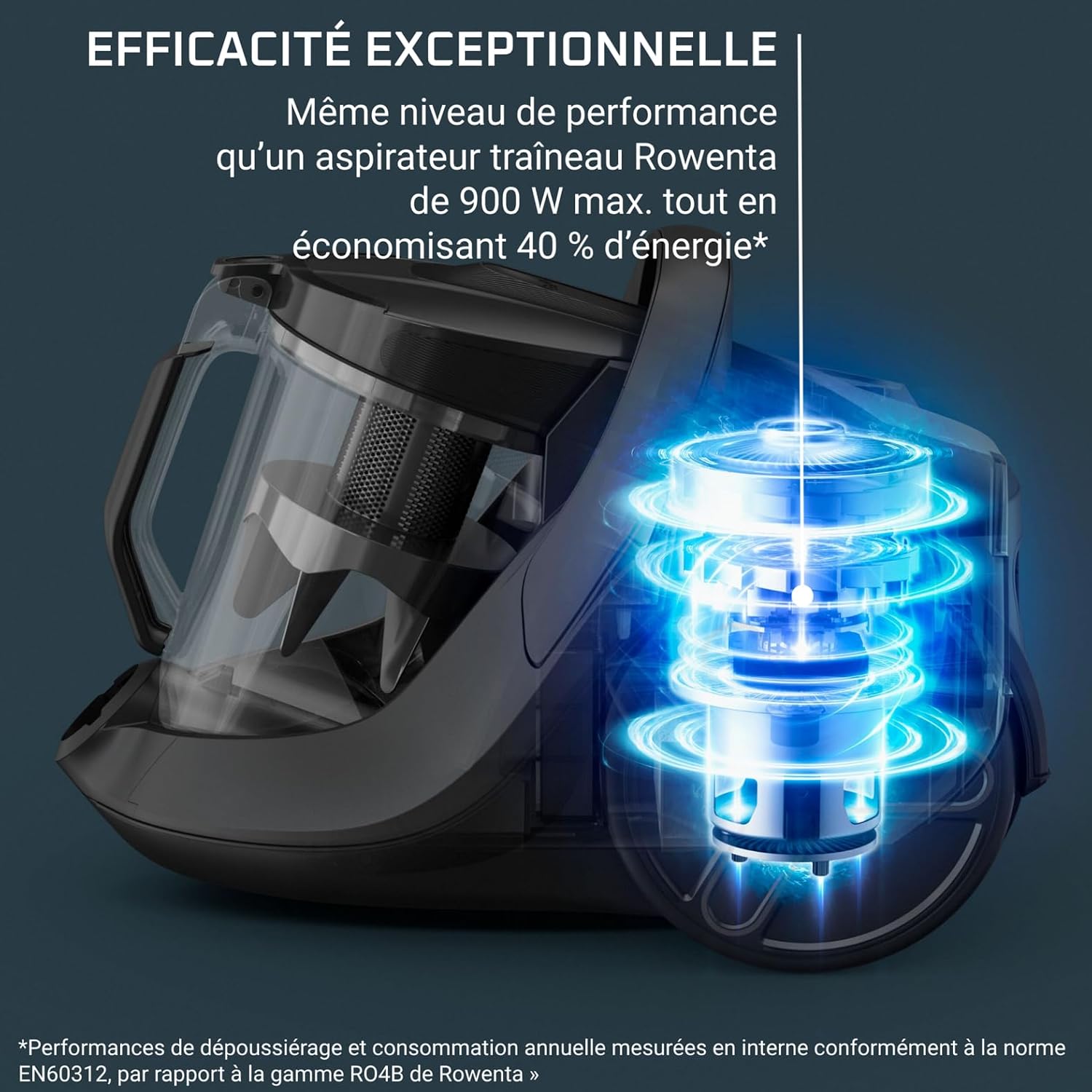 Detalle de Rowenta Green Force aspirateur sans sac 2,5L đź§ą