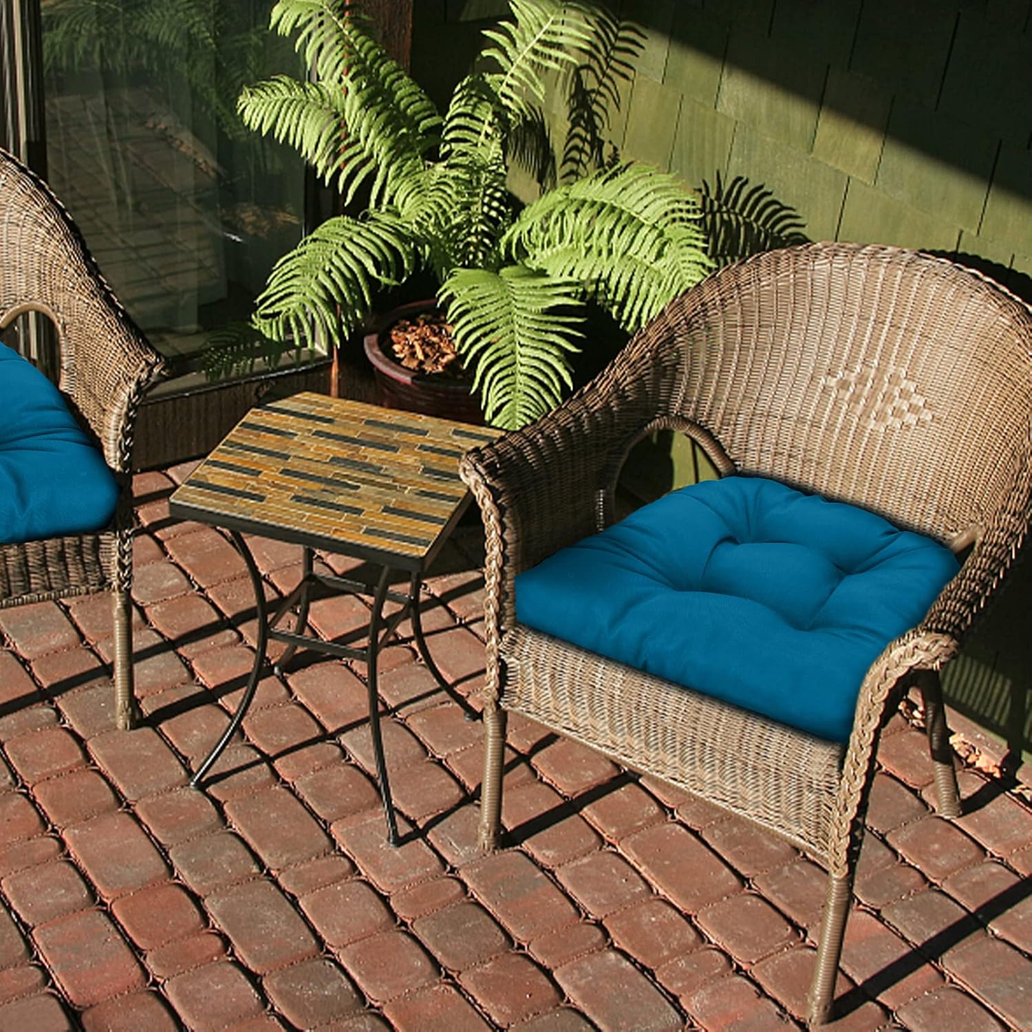 Thumbnail 6 de INFBLUE Outdoor Seat Cushions 19 x 19