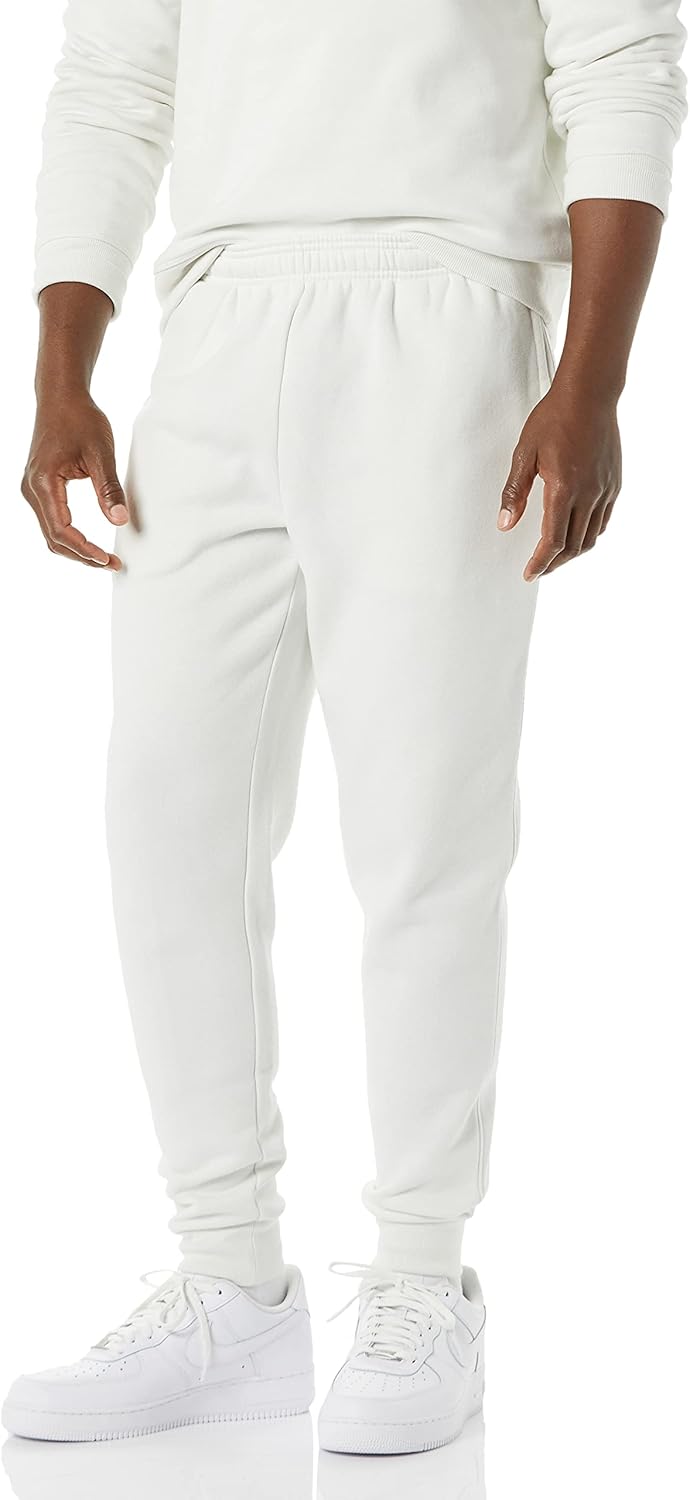 Detalle de Amazon Essentials Pantaloni Sportivi in Pile da Uomo – Vestibilità comoda