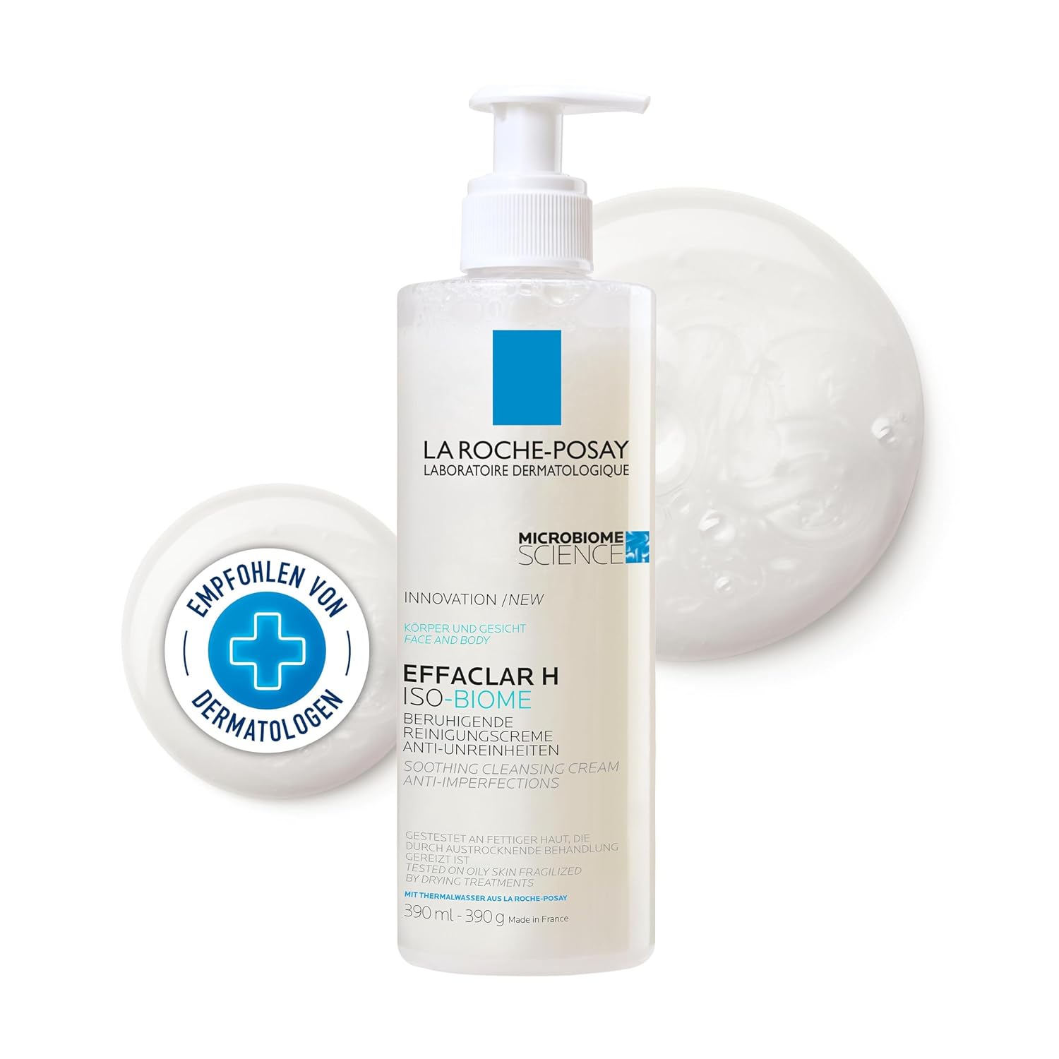 Detalle de La Roche-Posay Effaclar H Iso-Biome Reinigungscreme