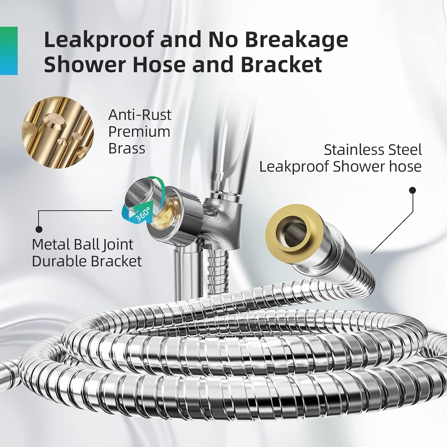 Thumbnail 6 de BESAQUO 10-Function Shower Head with Handheld