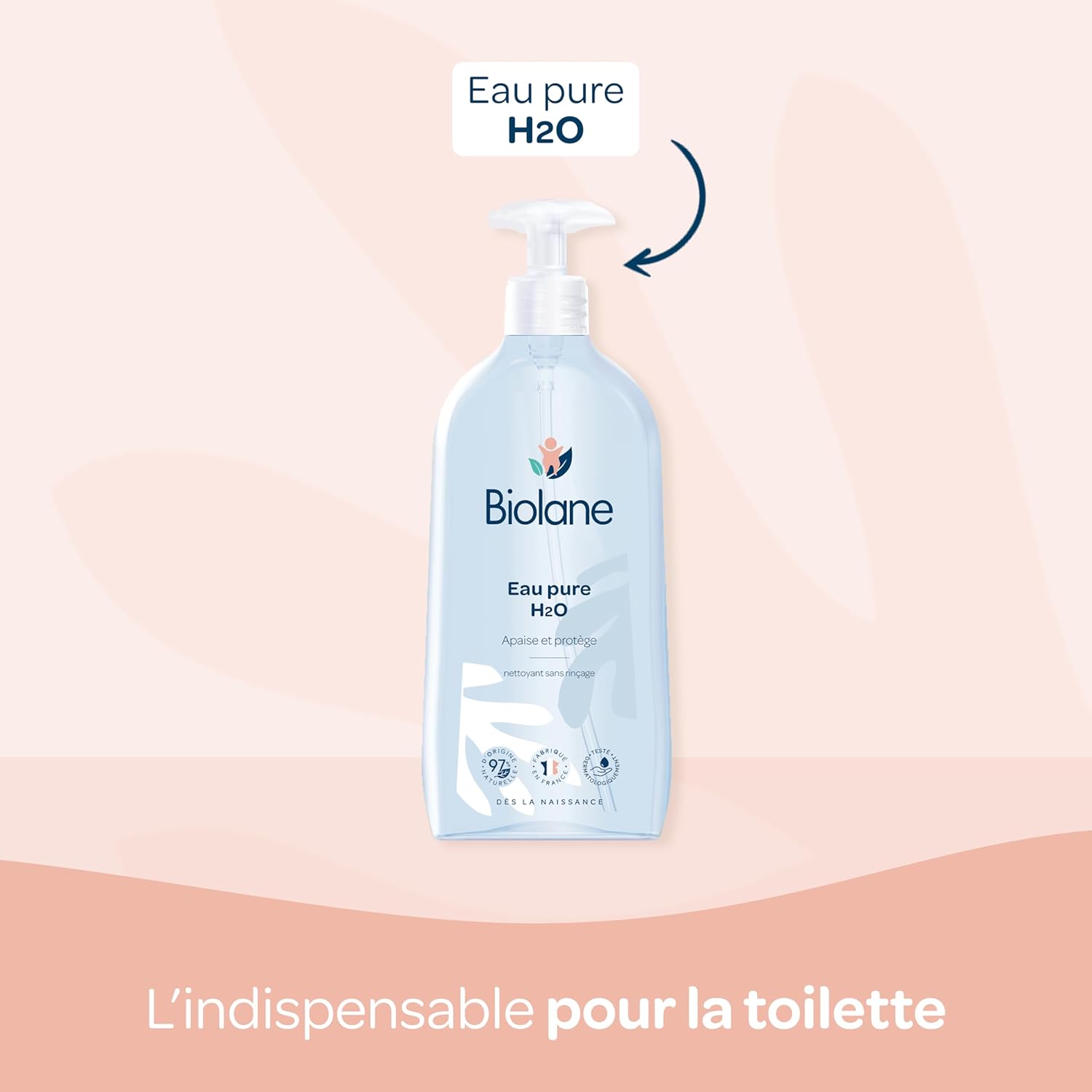 Thumbnail 4 de Coffret Maternité Biolane – Kit soins bébé naissance avec sac à langer et couches + lingettes H2O