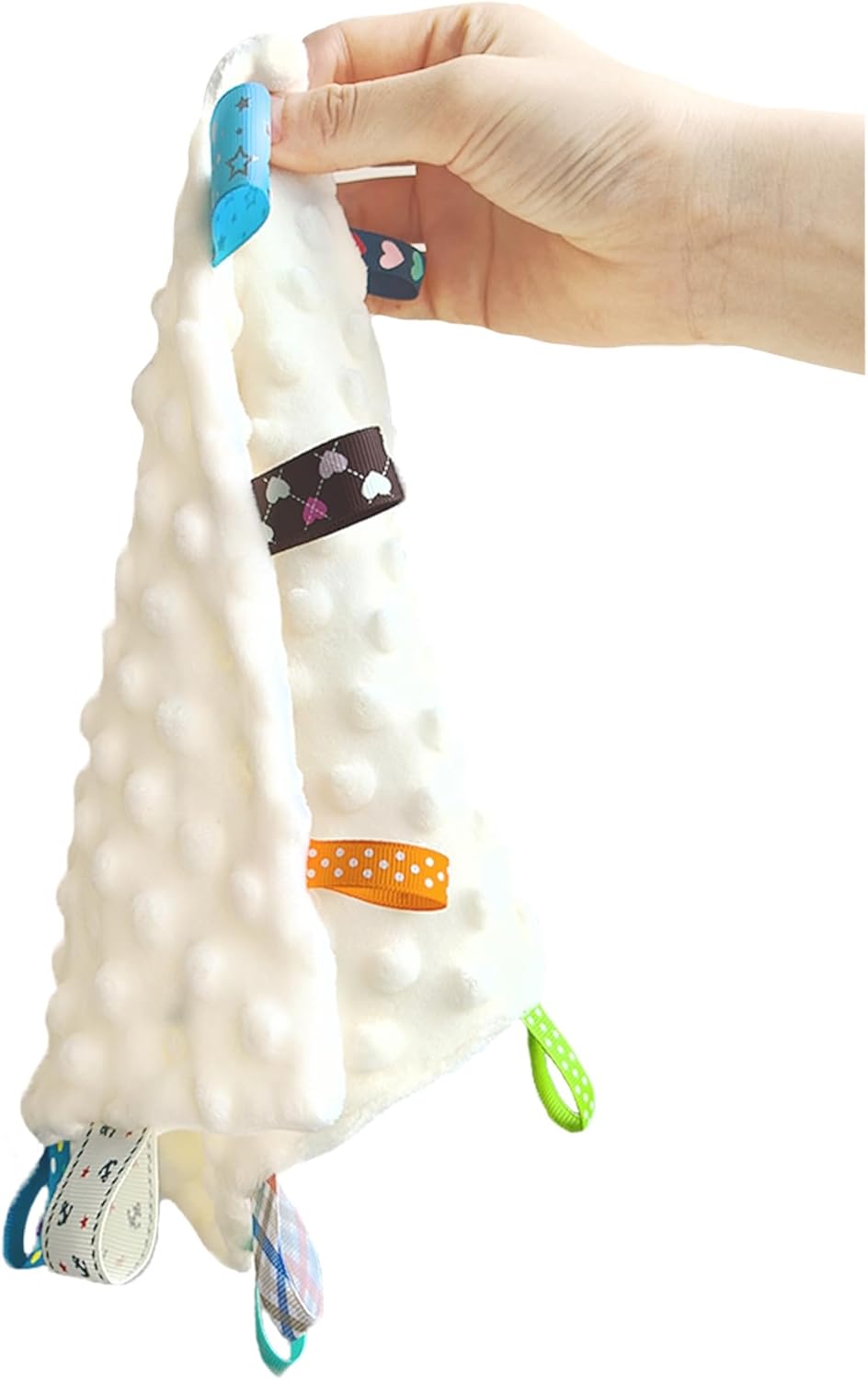 Thumbnail 4 de CREVENT Cozy Plush Baby Security Blanket (Dog + Tag), fleece comforter for newborns