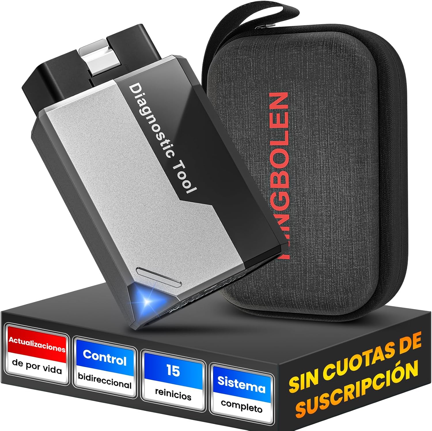 Detalle de KINGBOLEN EDIAG Elite OBD2 Diagnóstico Bluetooth