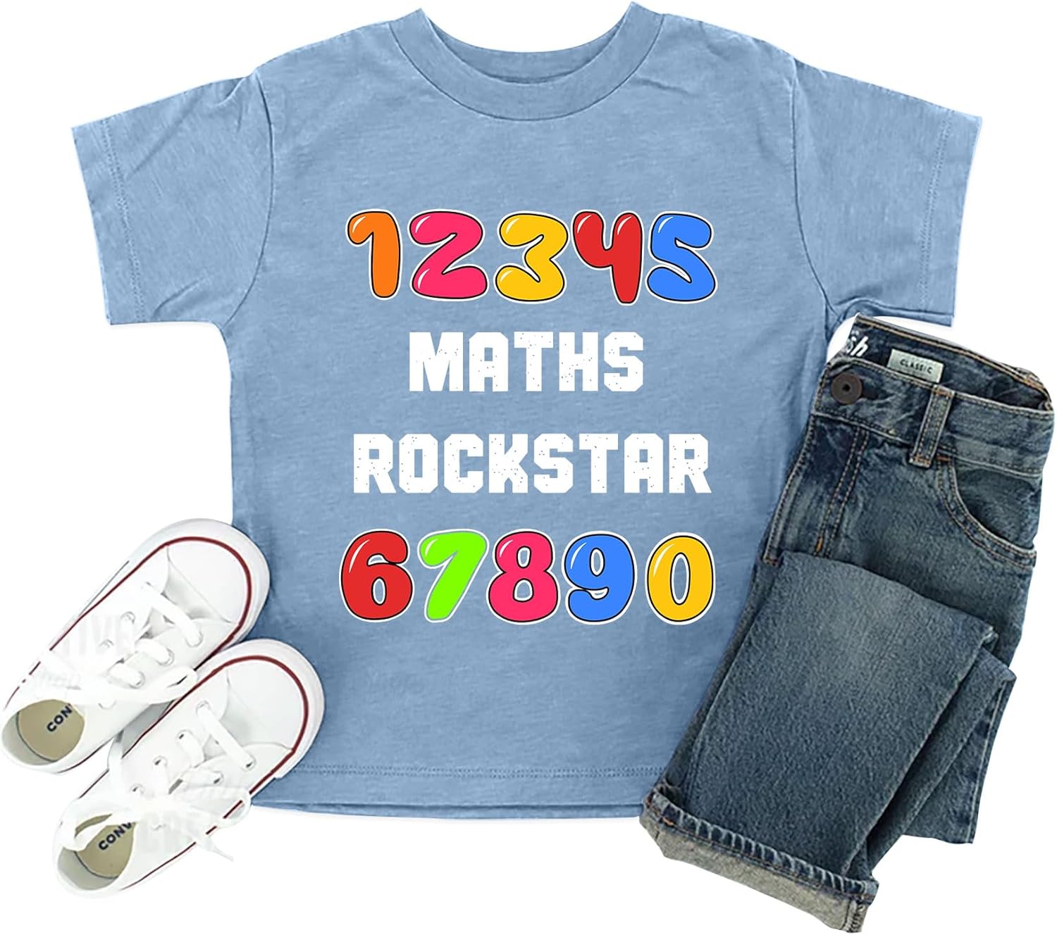 Thumbnail 6 de tiorhooe Number Day Kids Maths T Shirt – 3 to 7 Years