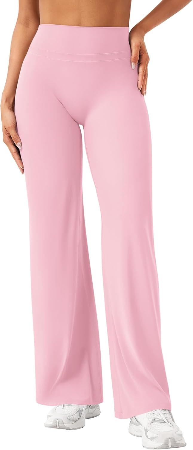 Thumbnail 1 de YEOREO Straight Leggings Damen – blickdichte Yoga-Hose mit hoher Taille, nahtlos vorne