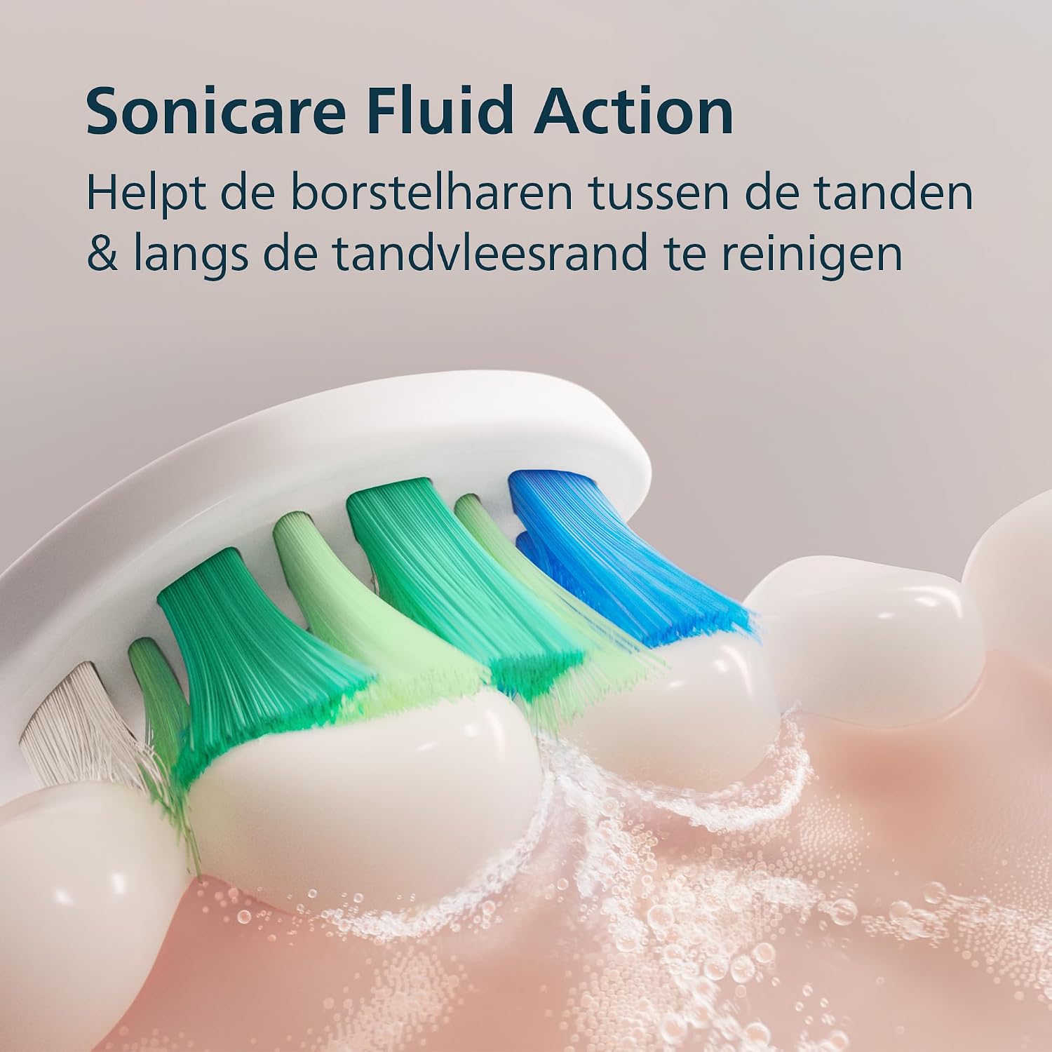 Detalle de Philips Sonicare 2000 HX4021/01 sonische tandenborstel met 2 intensiteiten, EasyStart en SmarTimer