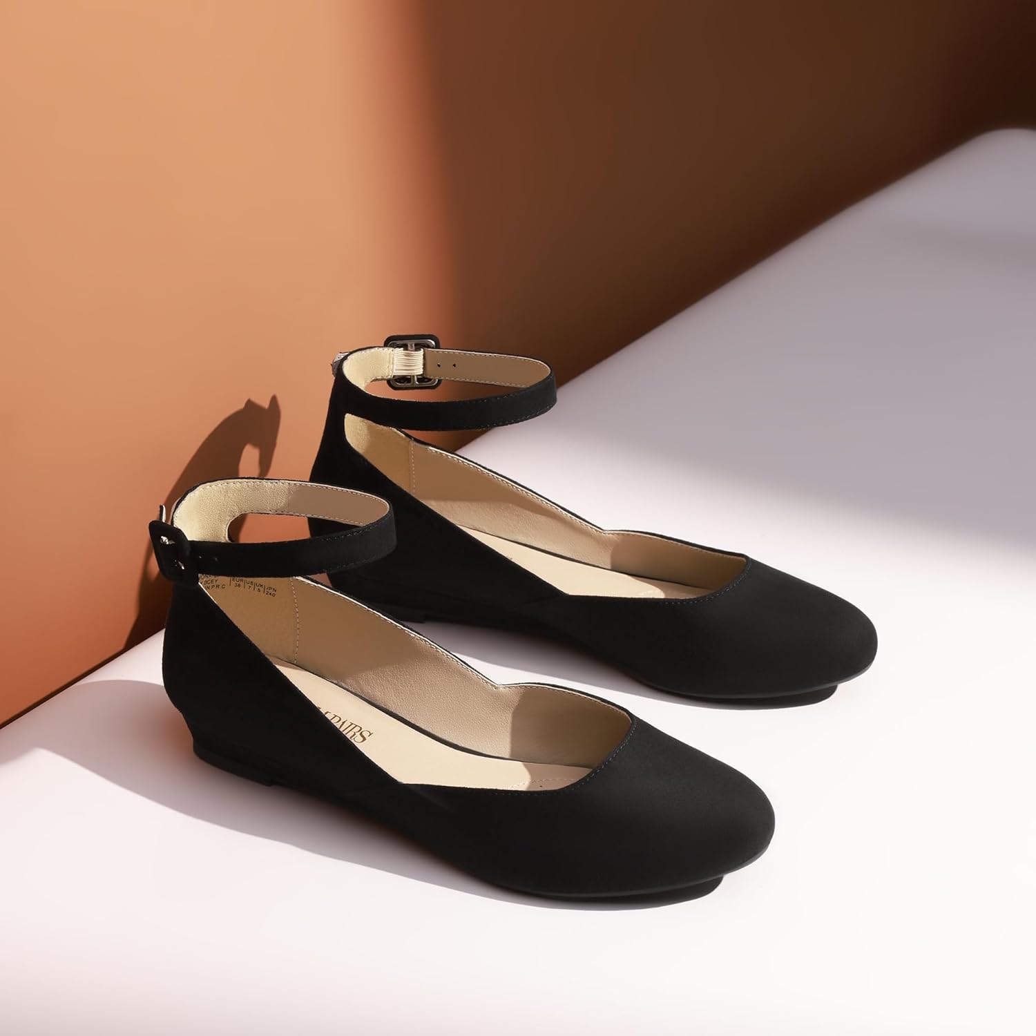 Thumbnail 4 de DREAM PAIRS Ballerinas Damen Riemchenballerina REVONA-E mit Schnallenriemen