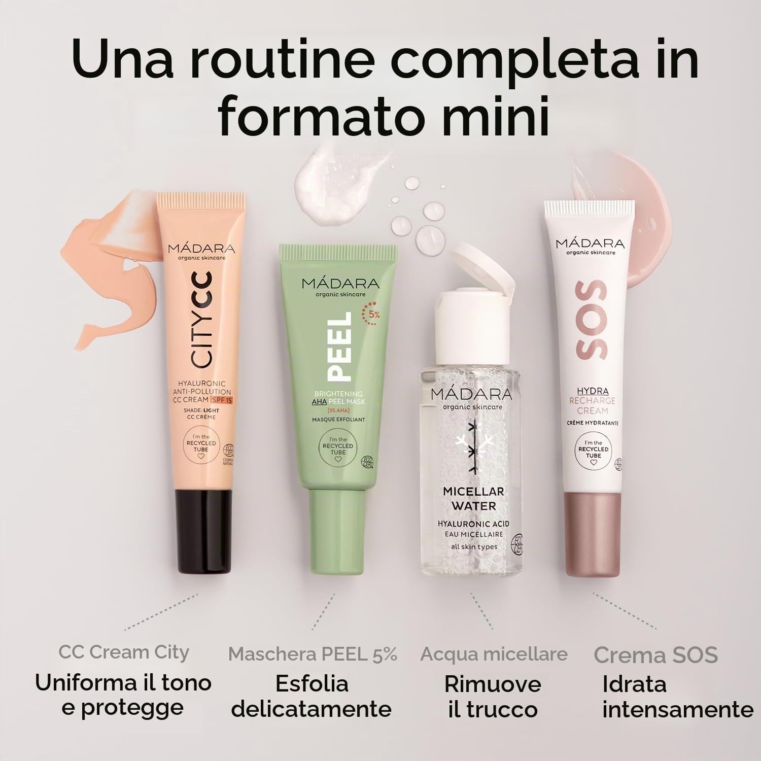 Thumbnail 1 de MÁDARA Set Regalo The Icons #Light – Scoperta e lusso nordico in un kit viaggio con i best seller