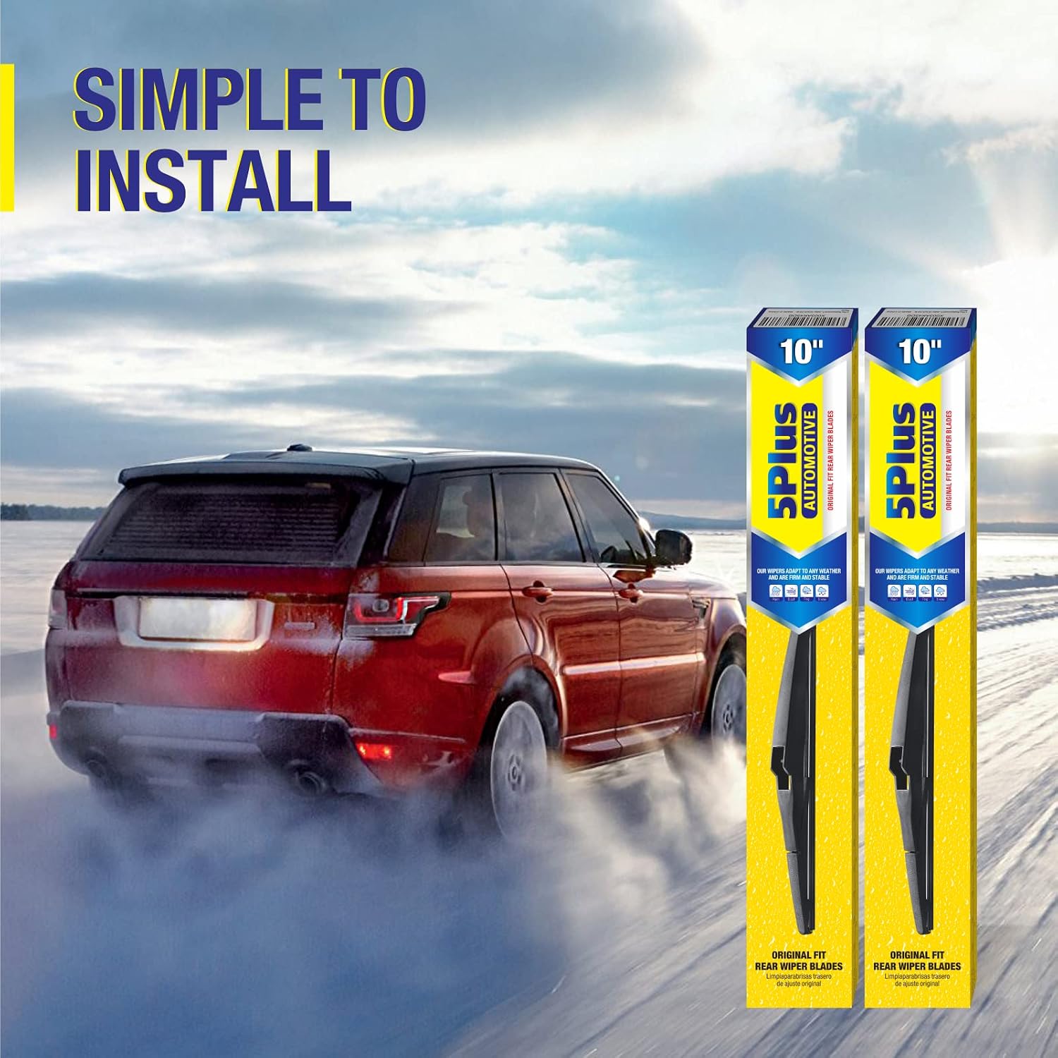 Thumbnail 5 de 10" Rear Wiper Blades Replacement for TOYOTA RAV4 2018–2013