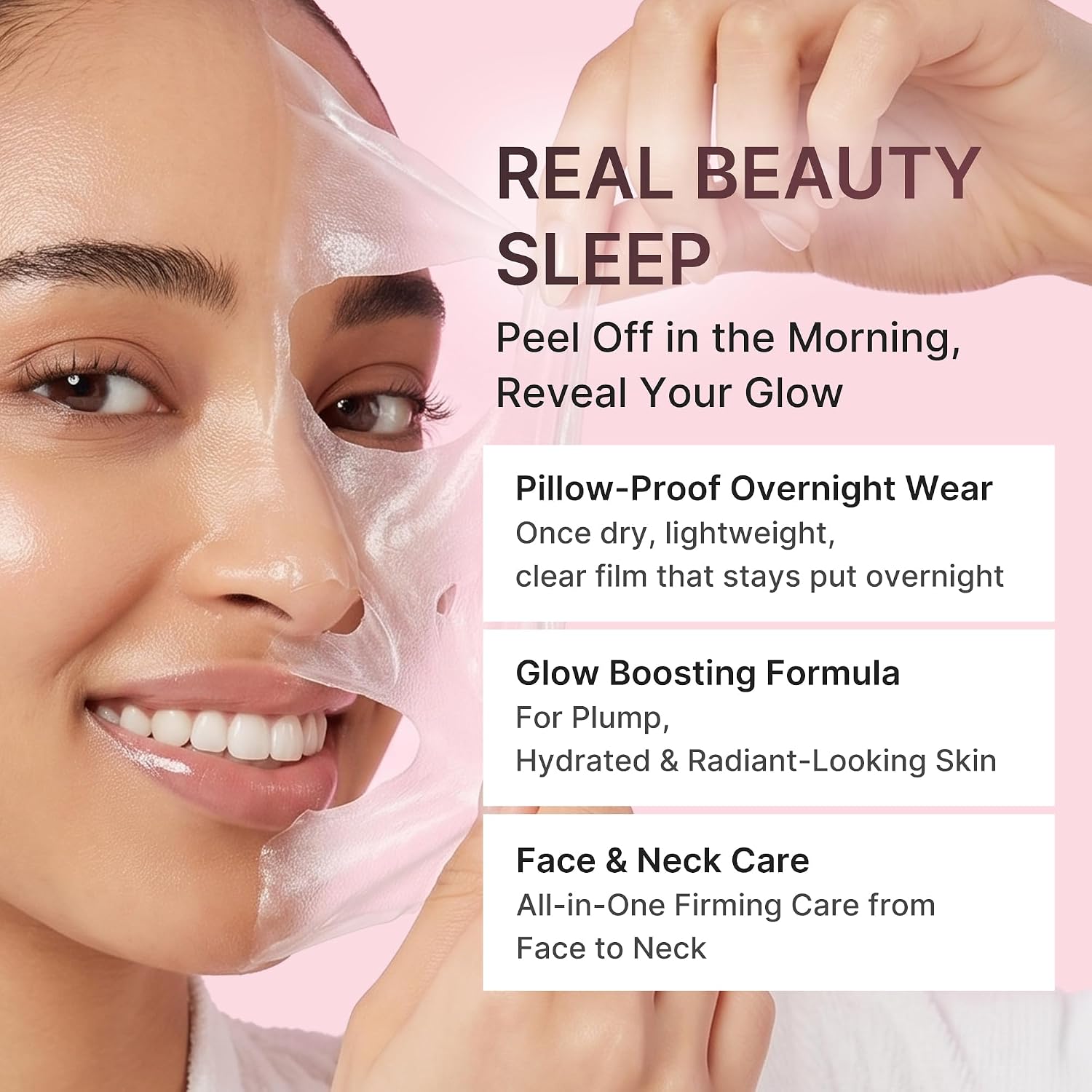Detalle 2 de medicube Wrapping Mask Collagen - Overnight Peel Off Facial Mask
