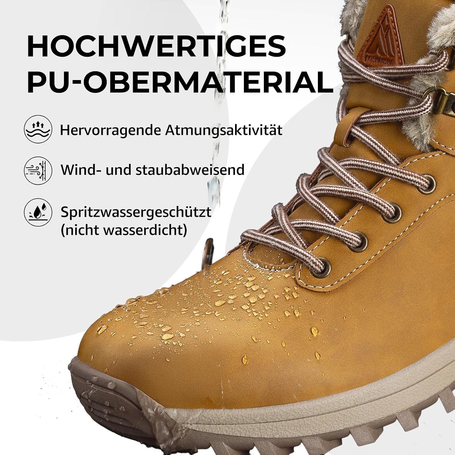 Detalle 2 de Mishansha Unisex Botines Nieve cálidos 36-48