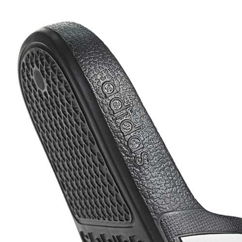 Thumbnail 6 de adidas Adilette Aqua Slides Kids: sandalias sin cordones para niños, Core Black/Cloud White, 35 EU