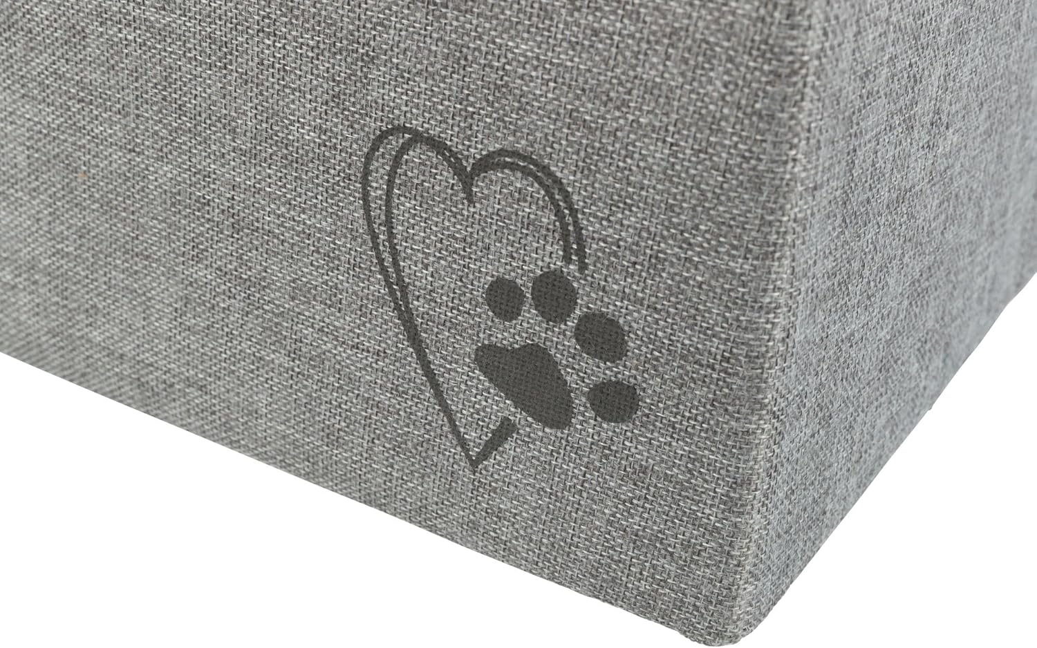 Detalle de Trixie Grotte pour Chat Kimy 72 × 40 × 40 cm — Gris Clair, douillette et pratique
