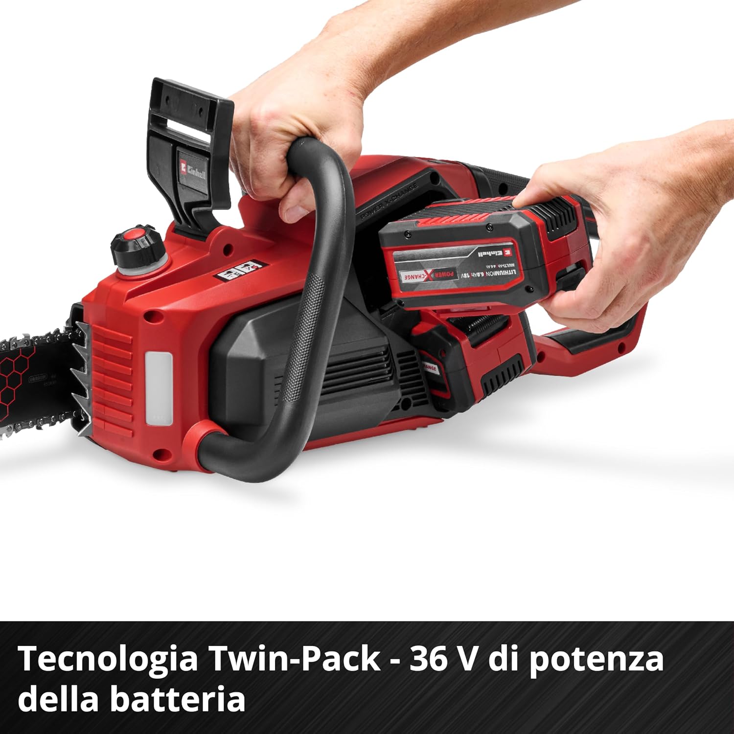 Thumbnail 6 de Einhell GP-LC 36/40 Li BL Solo: sega a catena a batteria Power X-Change senza batteria (38 cm)