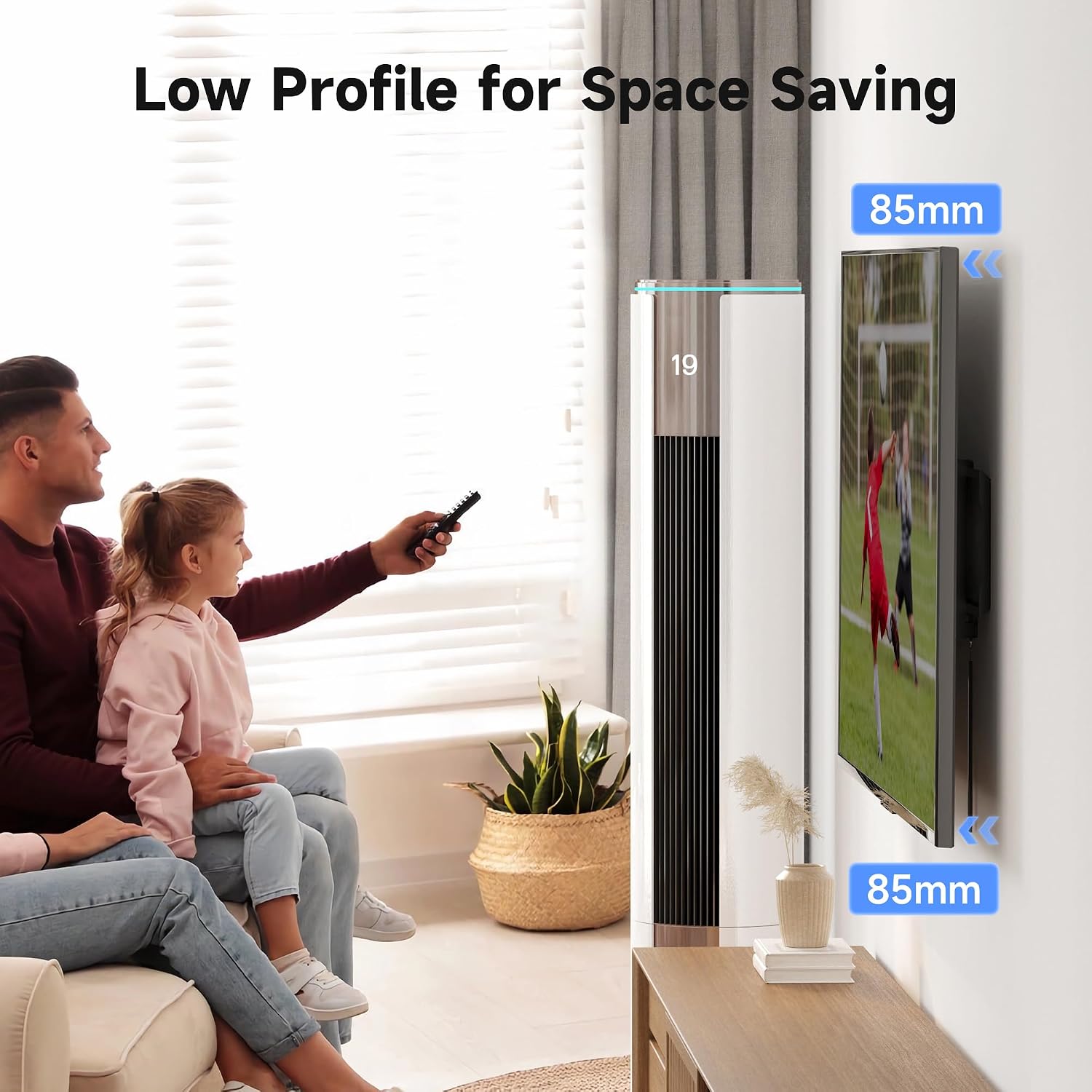 Detalle de Suptek 100kg Heavy Duty Tilt TV Wall Mount for 49-120" Screens (MT9)