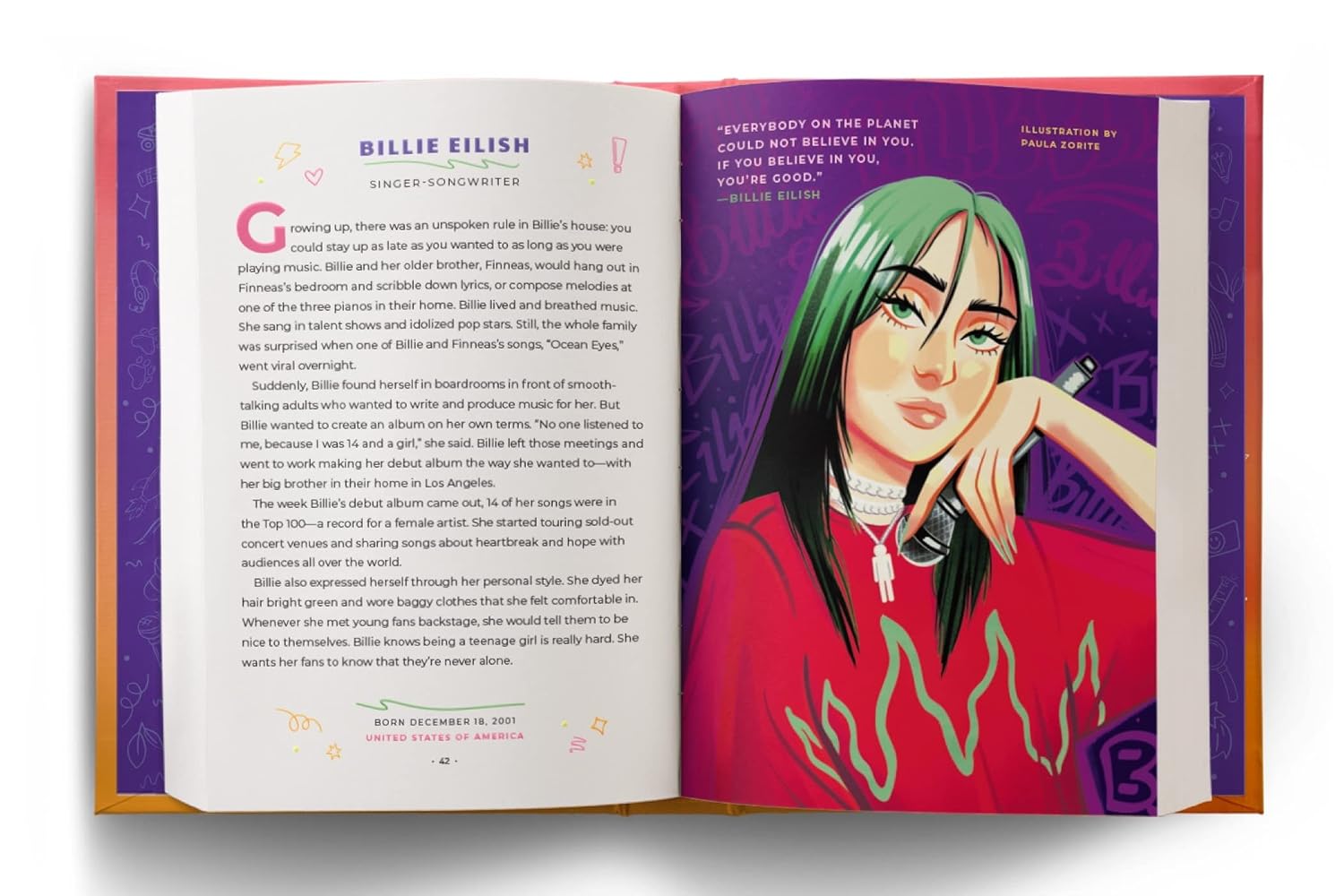 Detalle de Good Night Stories for Rebel Girls: 100 Inspiring Young Changemakers