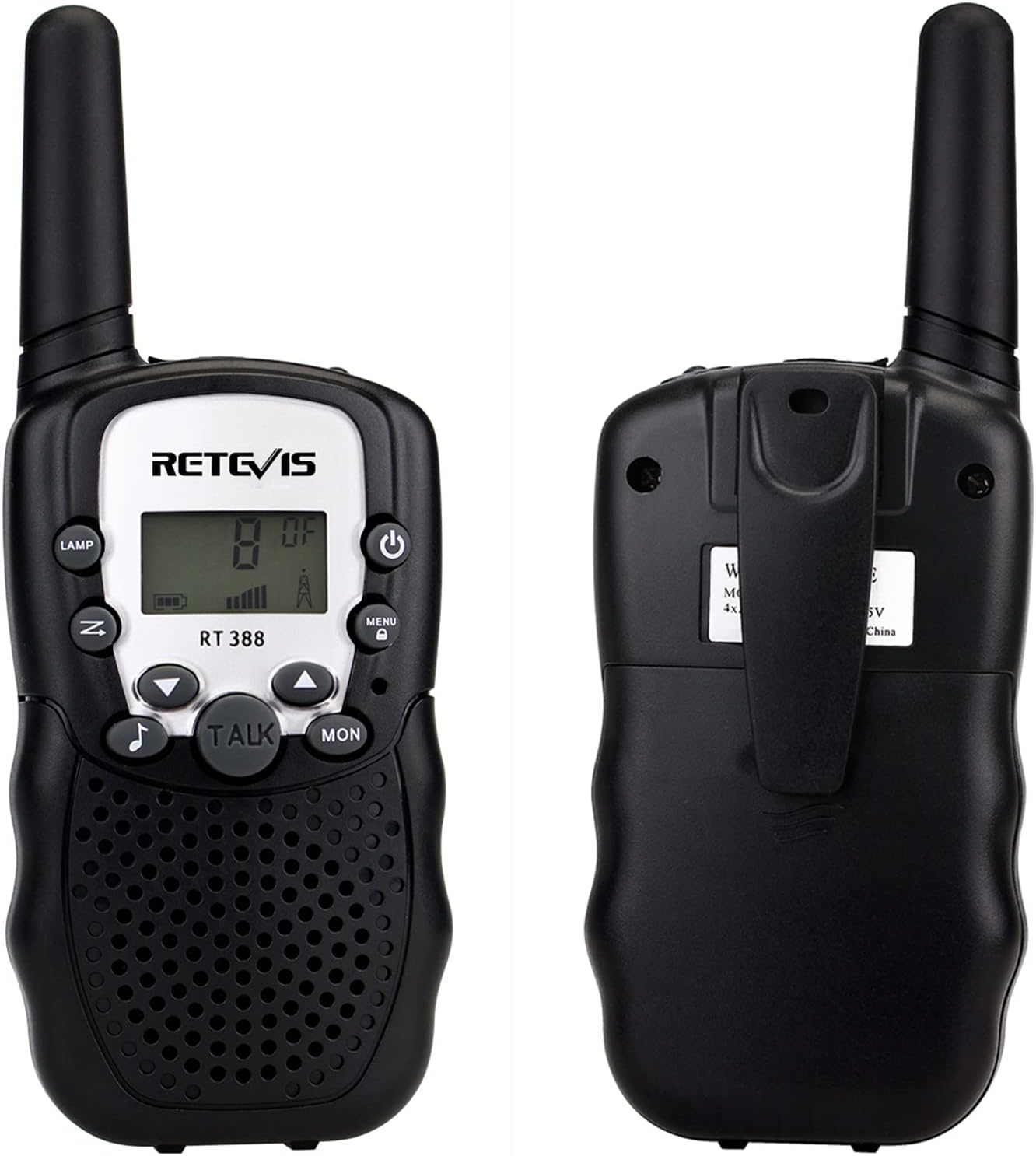 Detalle 2 de Retevis RT388 Walkie Talkie Bambini PMR446