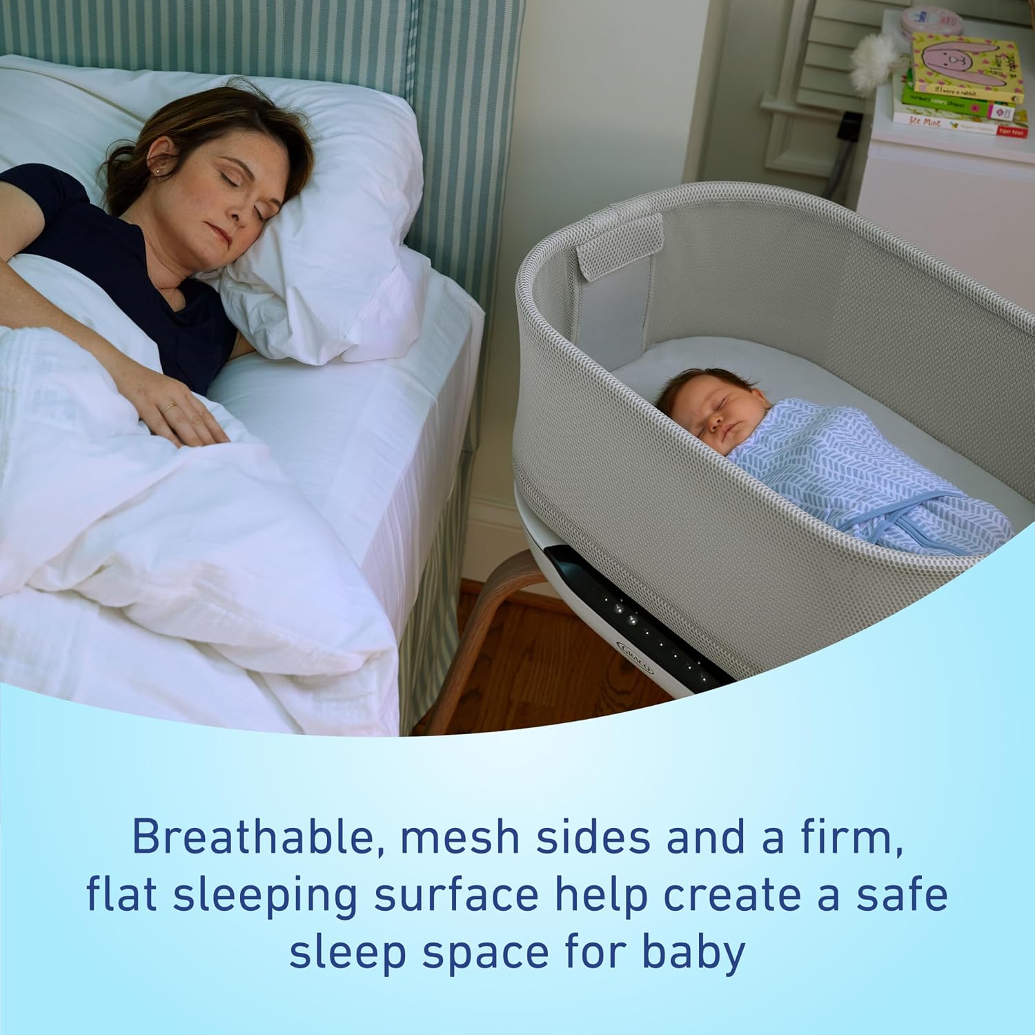Thumbnail 3 de Graco SmartSense Soothing Baby Bassinet 6M